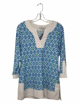 Jude Connally Size Medium Blue Print New w/ Tags Top- Ladies