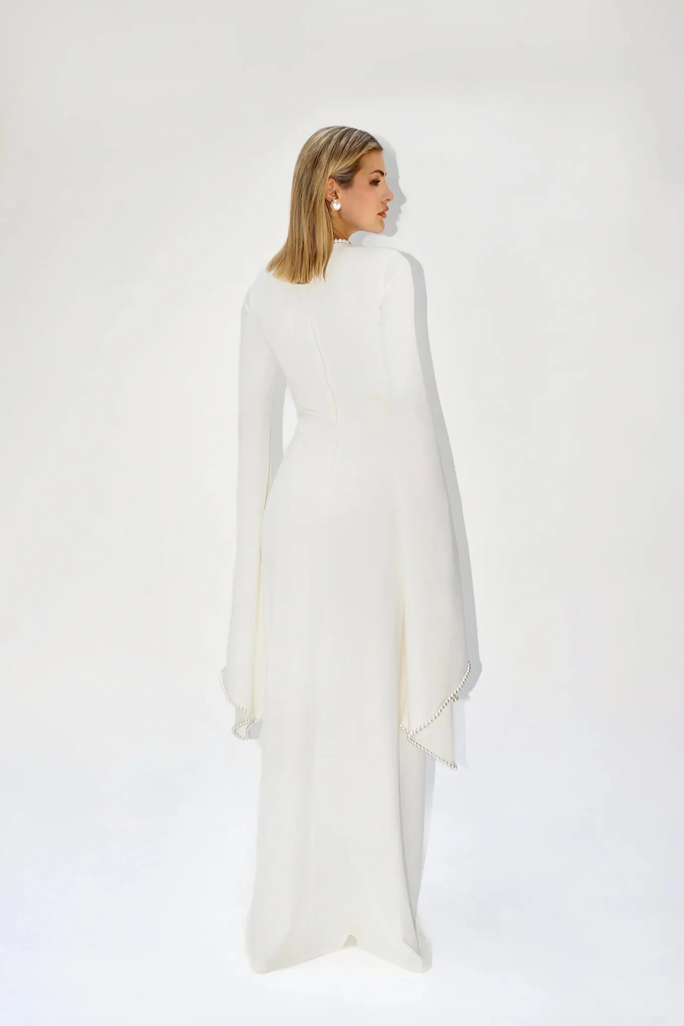 Kadela Gown Ivory by Khanums