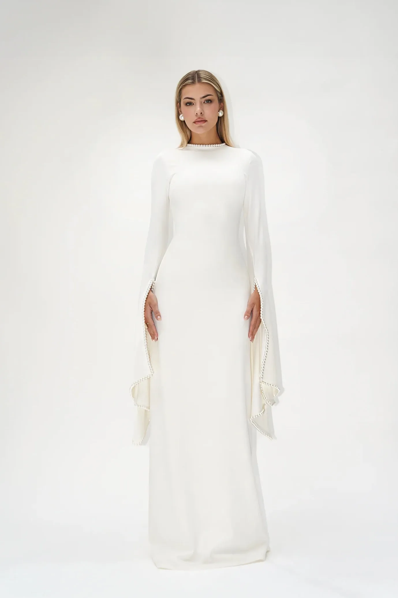 Kadela Gown Ivory by Khanums