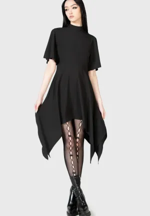 Killstar - Anastazia Midi Black - Dress