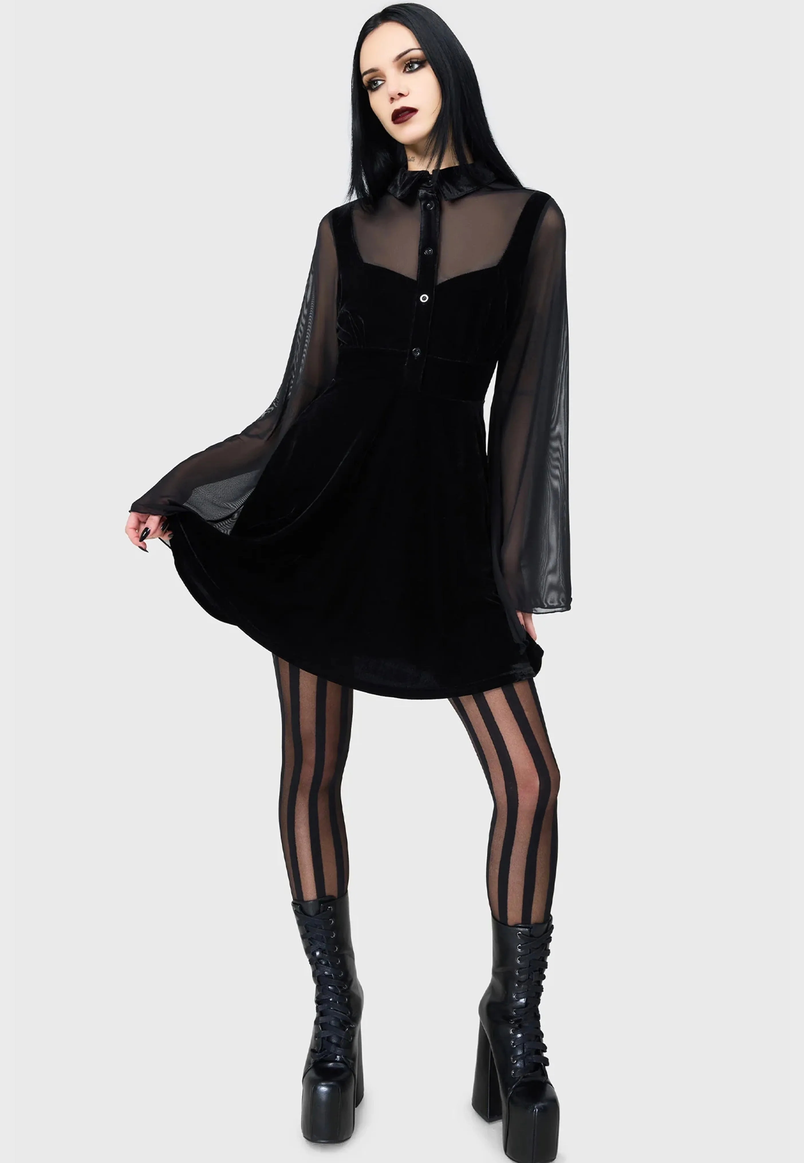 Killstar - Shadowcaster Black - Dress