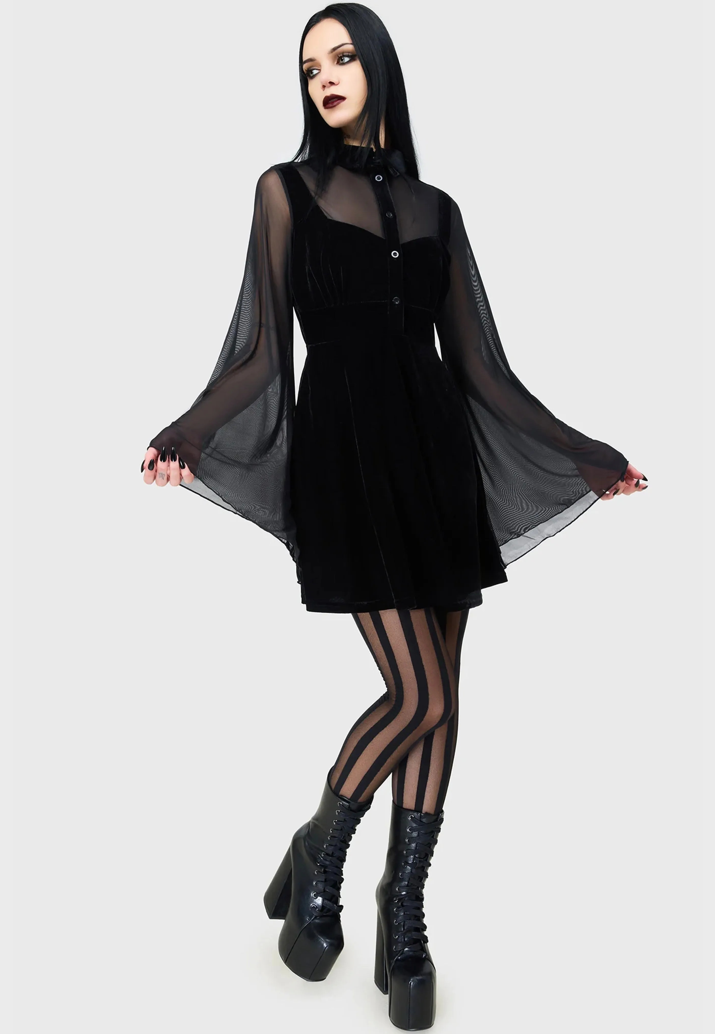 Killstar - Shadowcaster Black - Dress