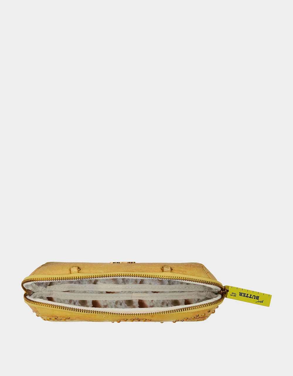 KITSCH BAGUETTE ABOUT IT SHOULDER BAG TAN Betsey Johnson