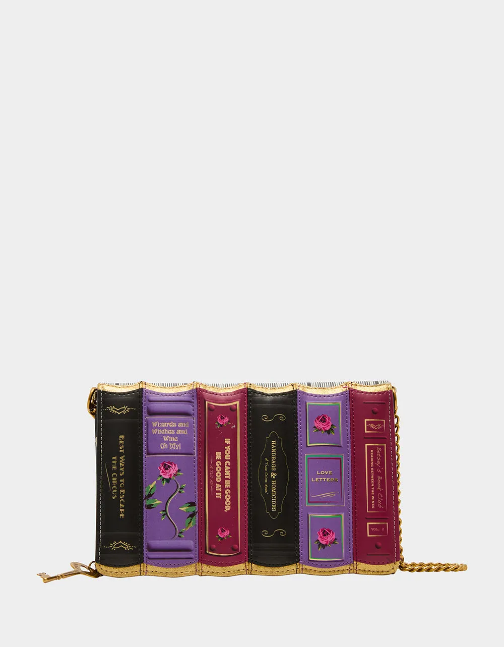 KITSCH BETSEY'S BOOK CLUB CROSSBODY MULTI Betsey Johnson
