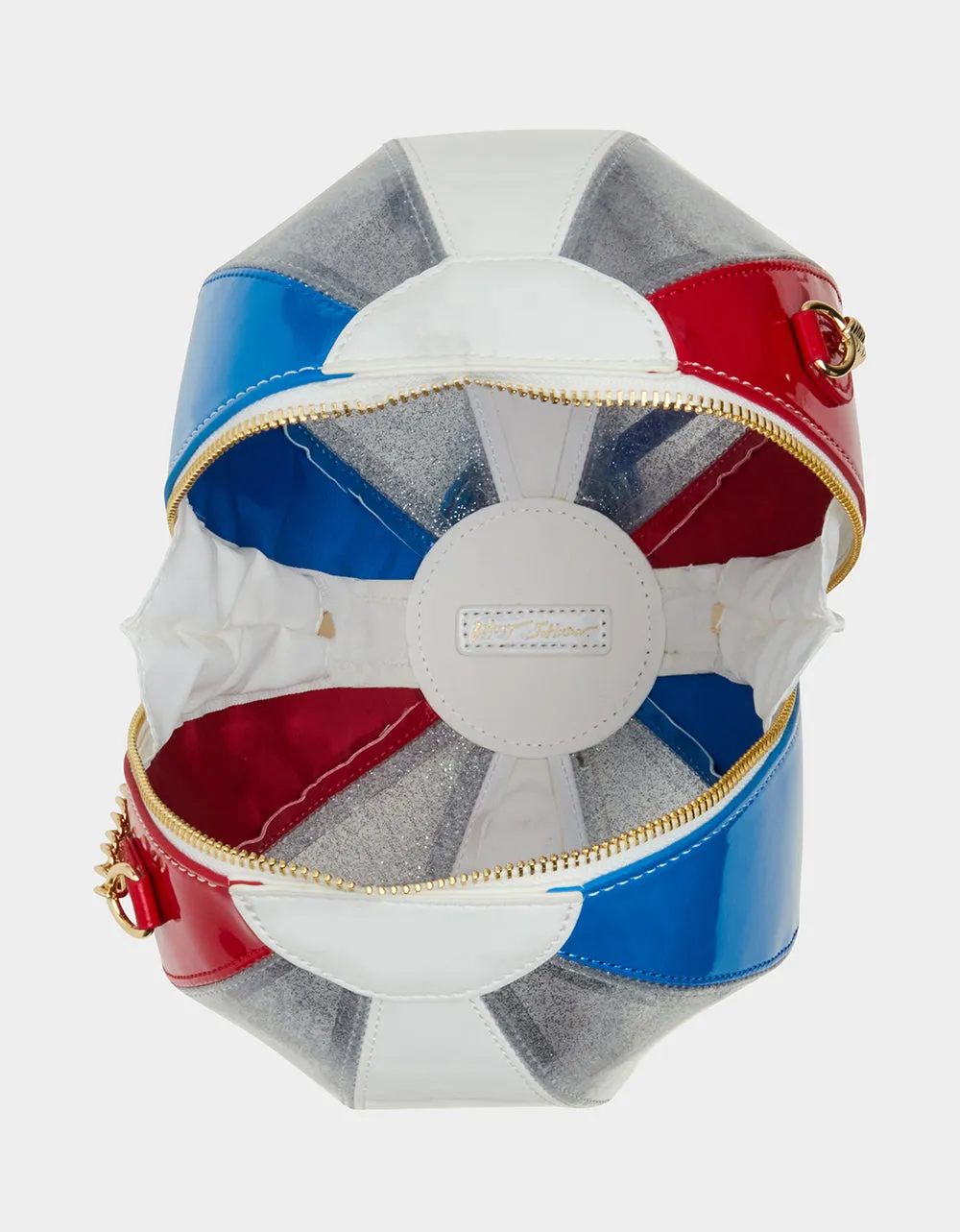 KITSCH HAVIN A BALL AMERICAN FLAG Betsey Johnson