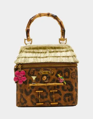 KITSCH TIKI CHIC BAR LEOPARD Betsey Johnson