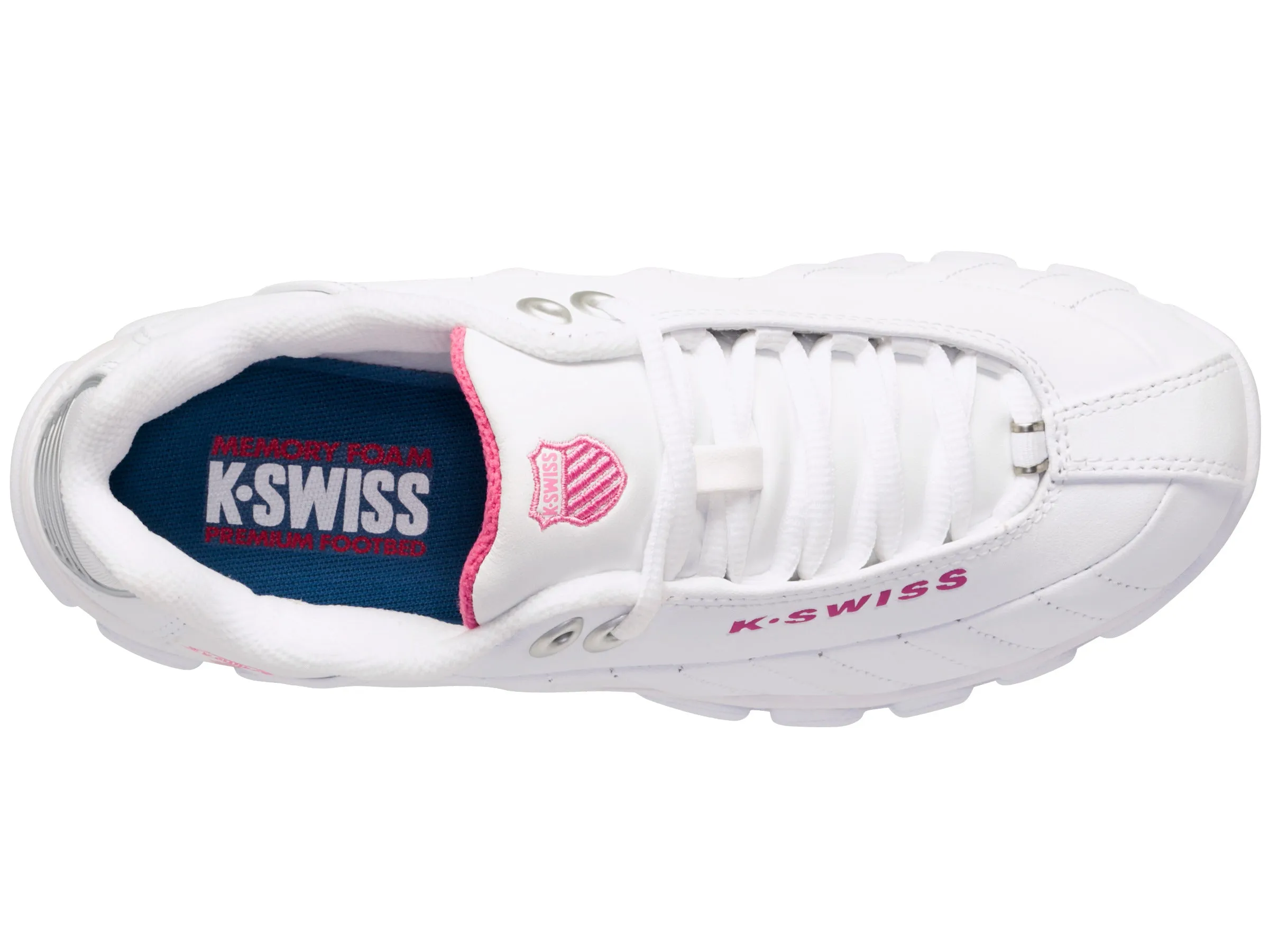 K.SWISS 93426-156-W | ST329 CMF | WHITE/SHOCKING PINK