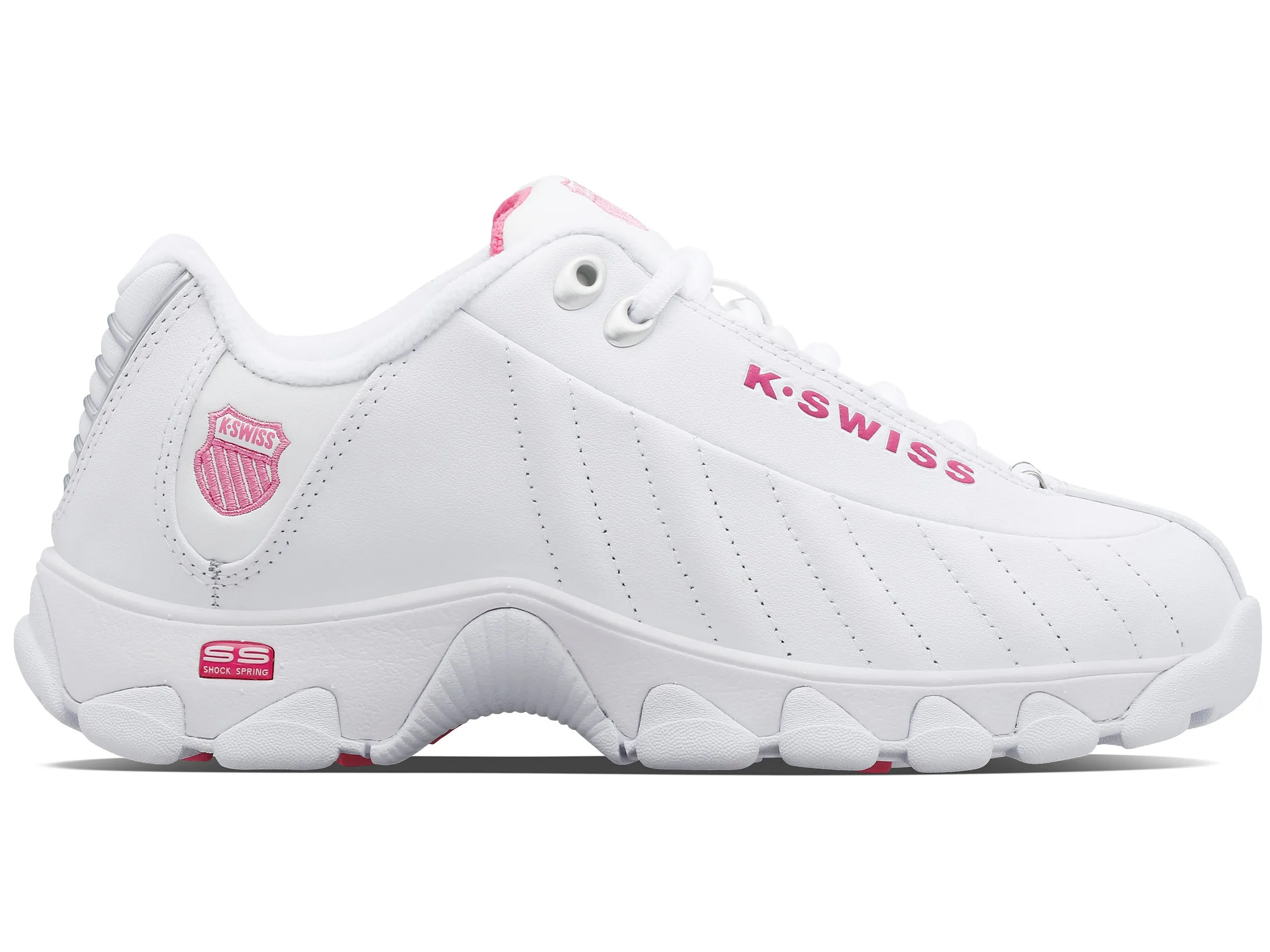 K.SWISS 93426-156-W | ST329 CMF | WHITE/SHOCKING PINK
