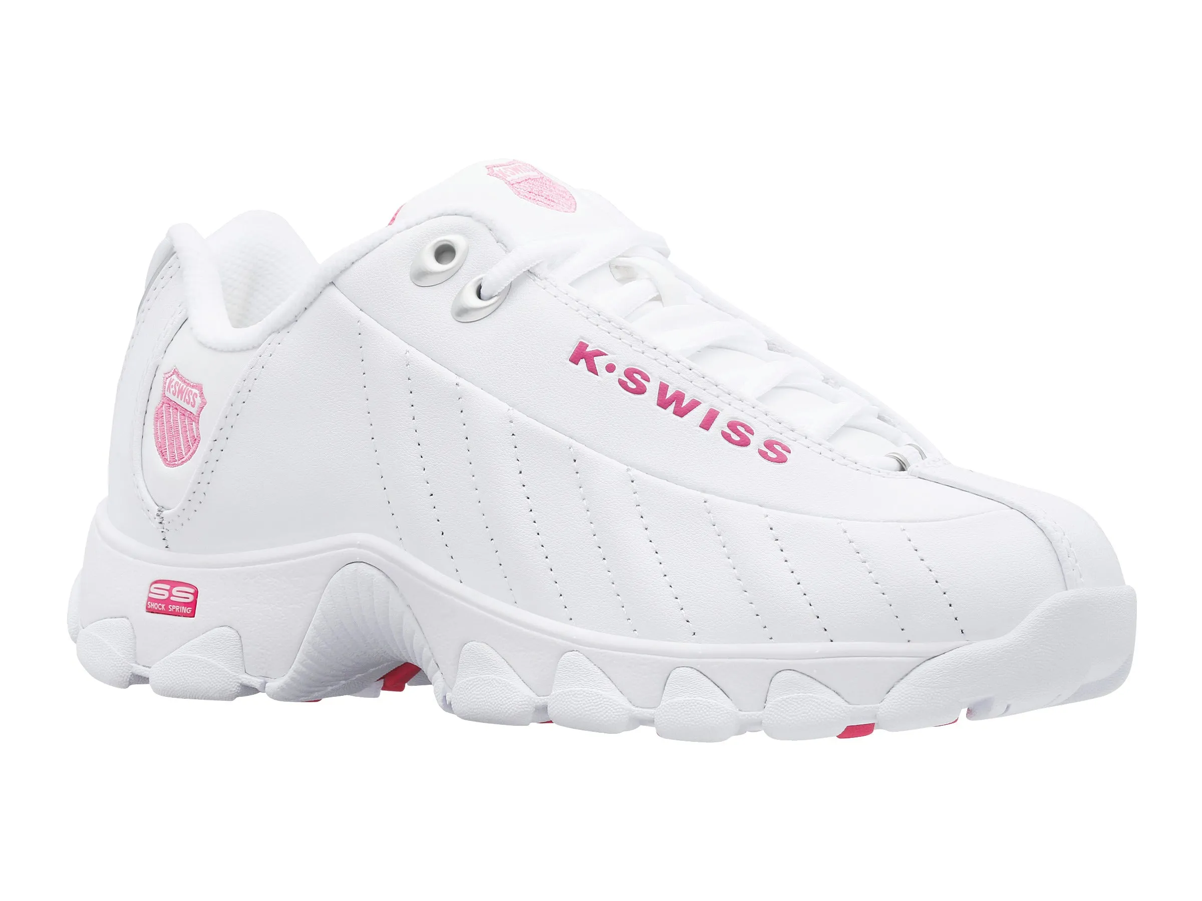 K.SWISS 93426-156-W | ST329 CMF | WHITE/SHOCKING PINK