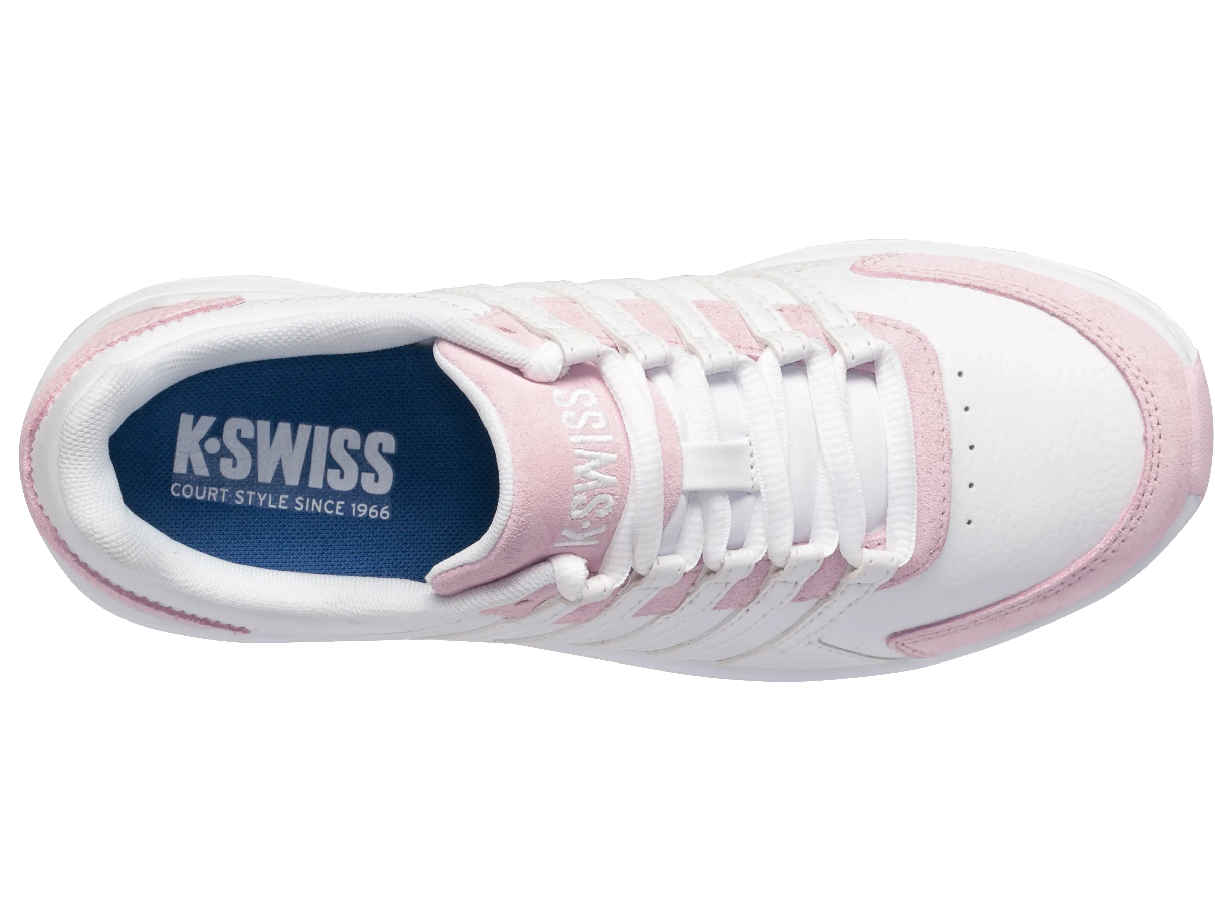 K.SWISS 97000-993-M | VISTA TRAINER | WHITE/CHERRY BLOSSOM/PEARLIZED