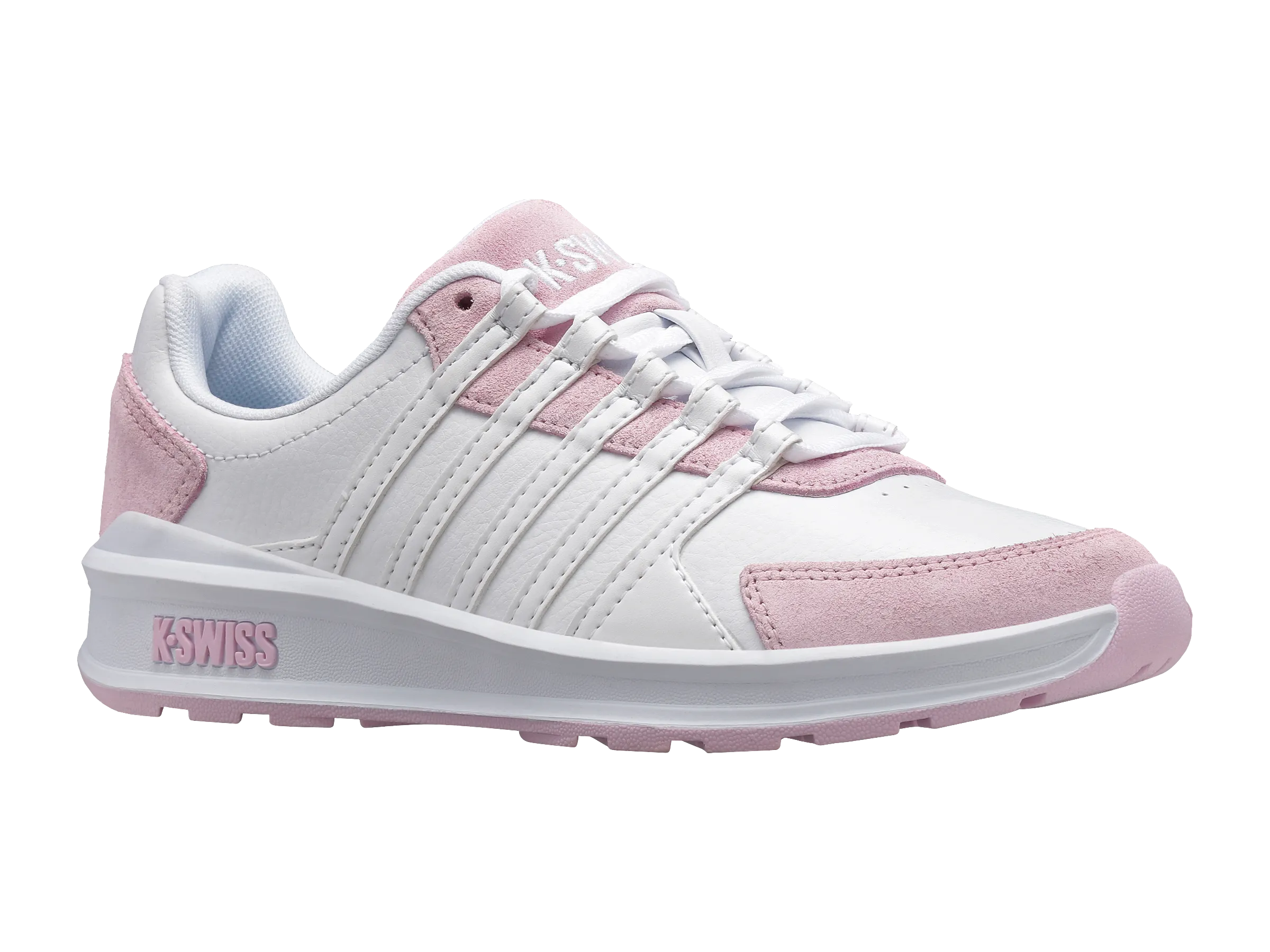 K.SWISS 97000-993-M | VISTA TRAINER | WHITE/CHERRY BLOSSOM/PEARLIZED
