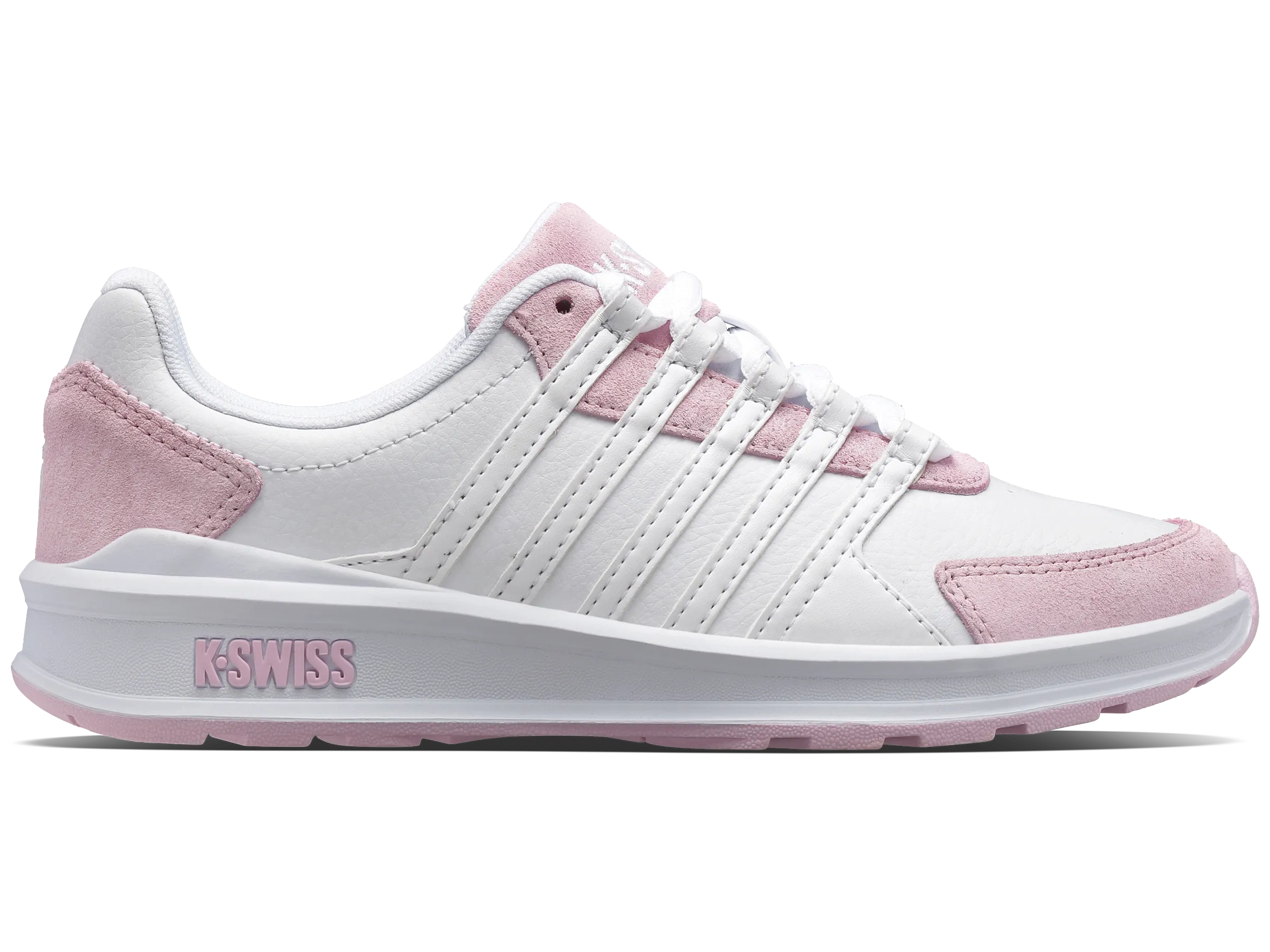 K.SWISS 97000-993-M | VISTA TRAINER | WHITE/CHERRY BLOSSOM/PEARLIZED