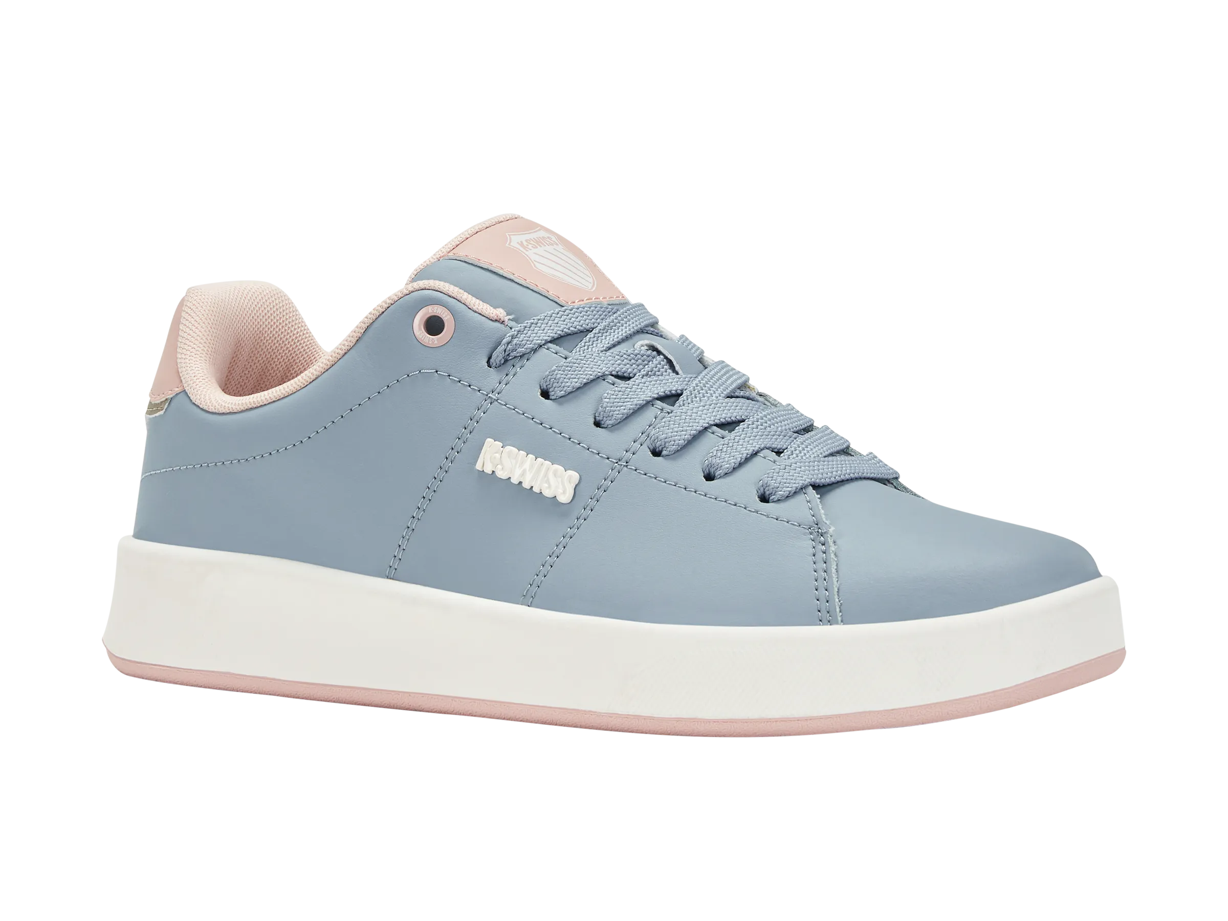 K.SWISS 97422-441-M | COURT CAMEO | ASHLEY BLUE/PEACH WHIP/CHAMPAGNE
