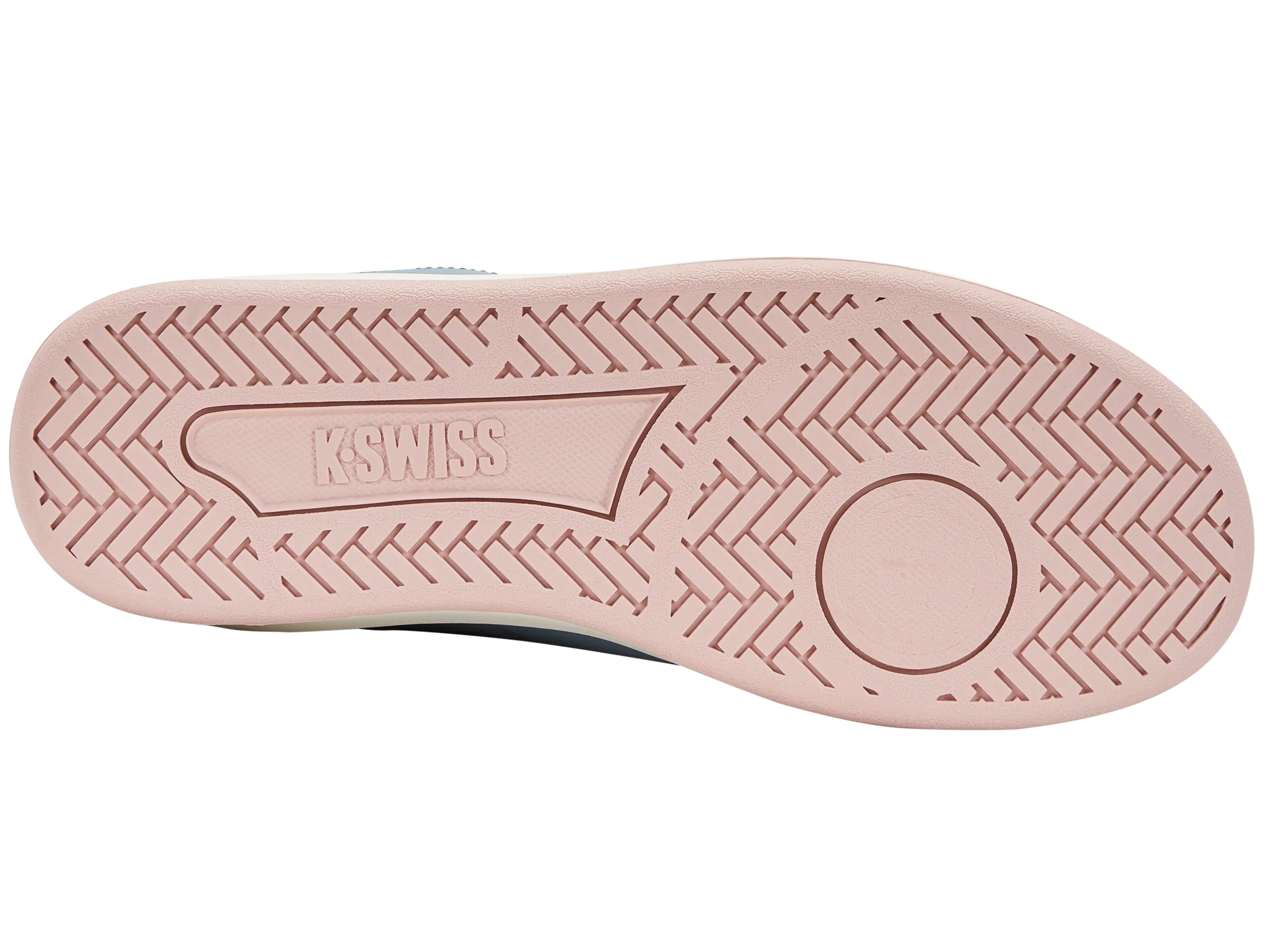 K.SWISS 97422-441-M | COURT CAMEO | ASHLEY BLUE/PEACH WHIP/CHAMPAGNE