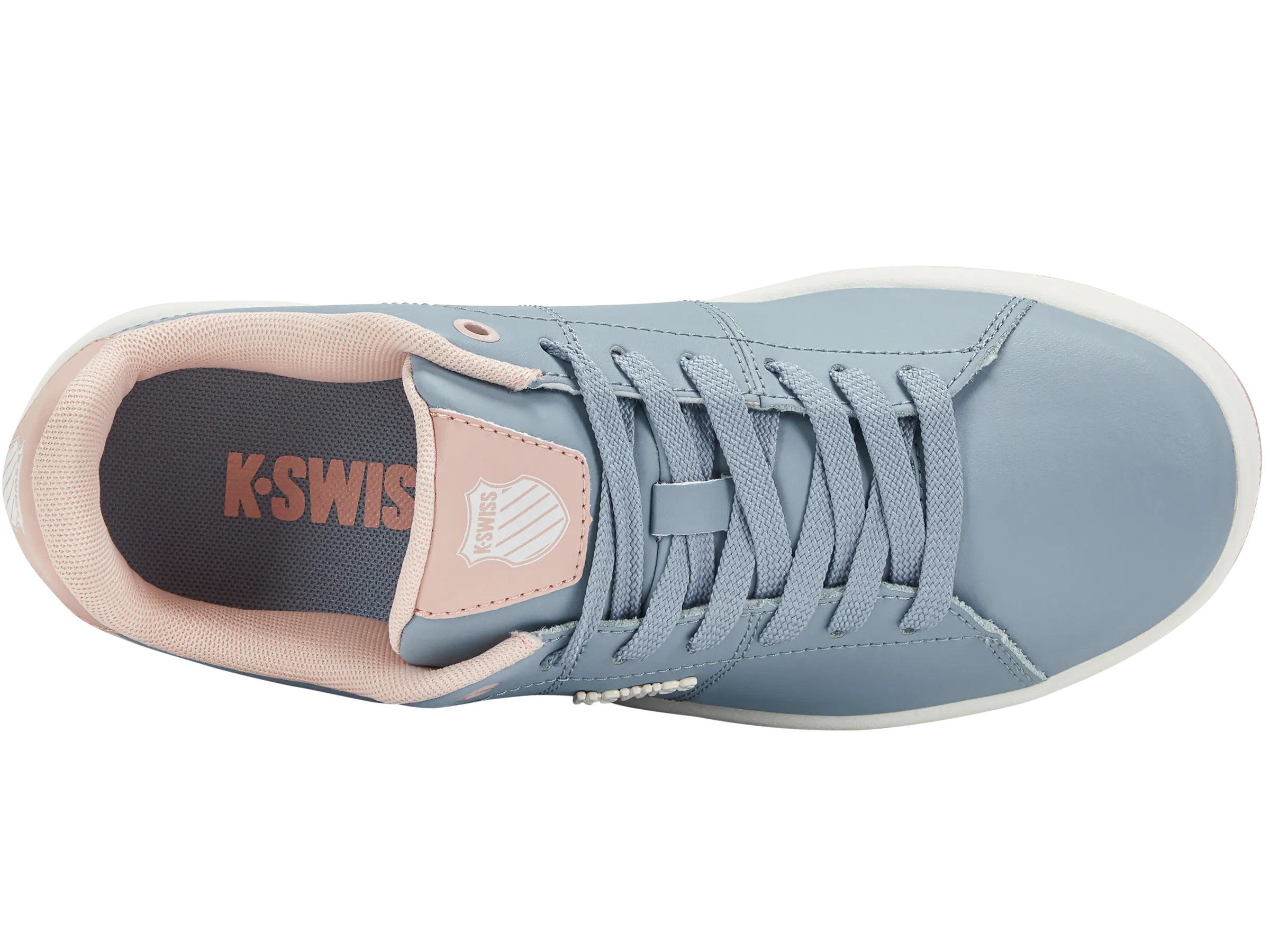 K.SWISS 97422-441-M | COURT CAMEO | ASHLEY BLUE/PEACH WHIP/CHAMPAGNE
