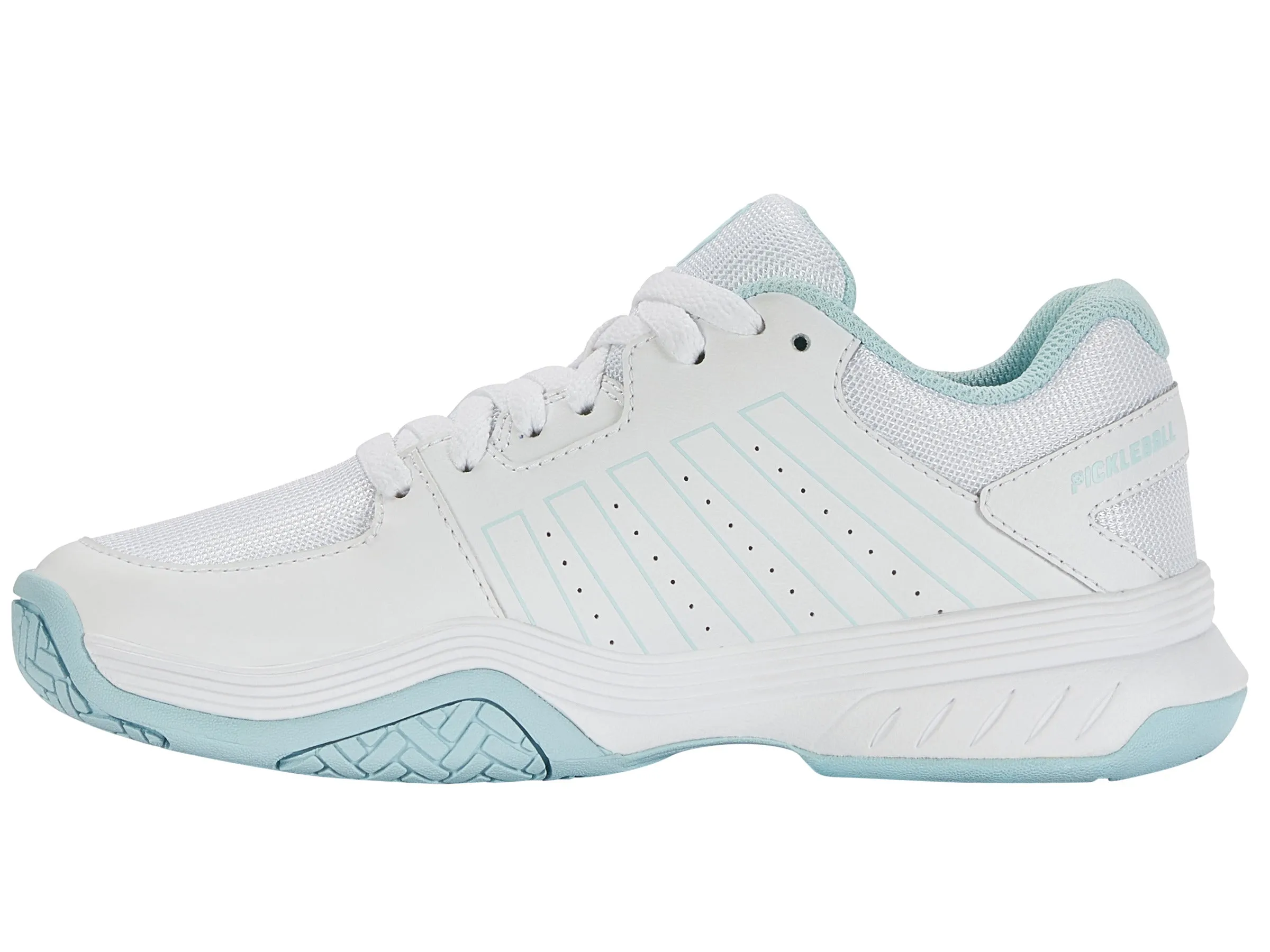 K.SWISS 98552-175-M | COURT EXPRESS PICKLEBALL | WHITE/BLUE GLOW