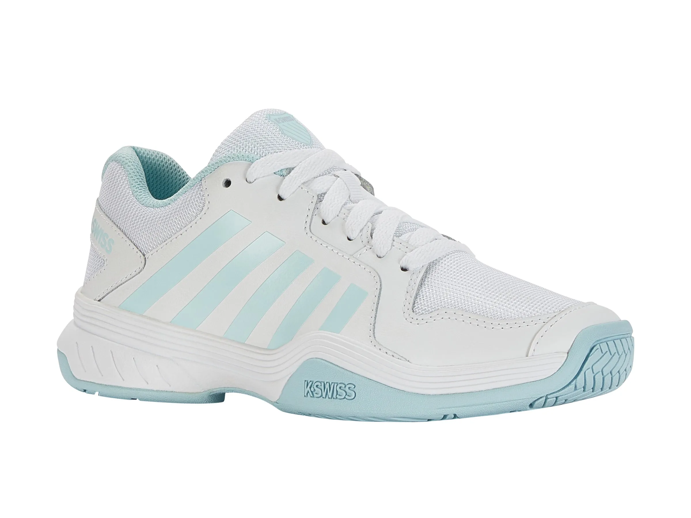 K.SWISS 98552-175-M | COURT EXPRESS PICKLEBALL | WHITE/BLUE GLOW