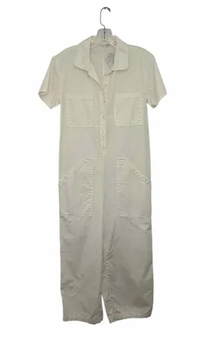LACAUSA Size X- Small Cream Pre-Owned Jumpsuit- Ladies