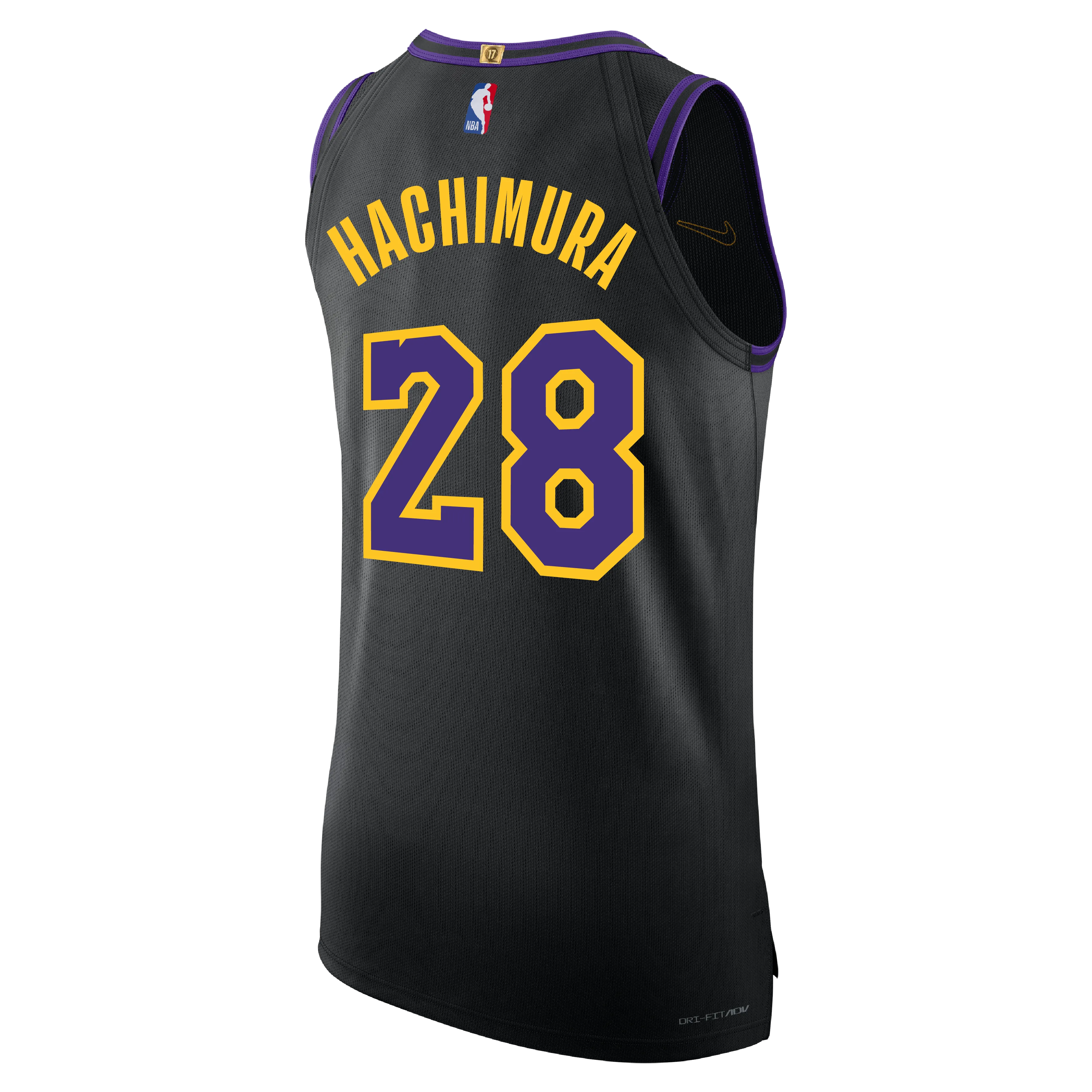 Lakers CE23 Hachimura Authentic Jersey