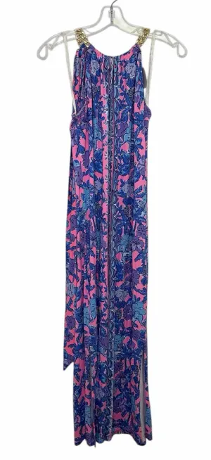 Lilly Pulitzer Size Small Pink Floral Pre-Owned Dress- Ladies