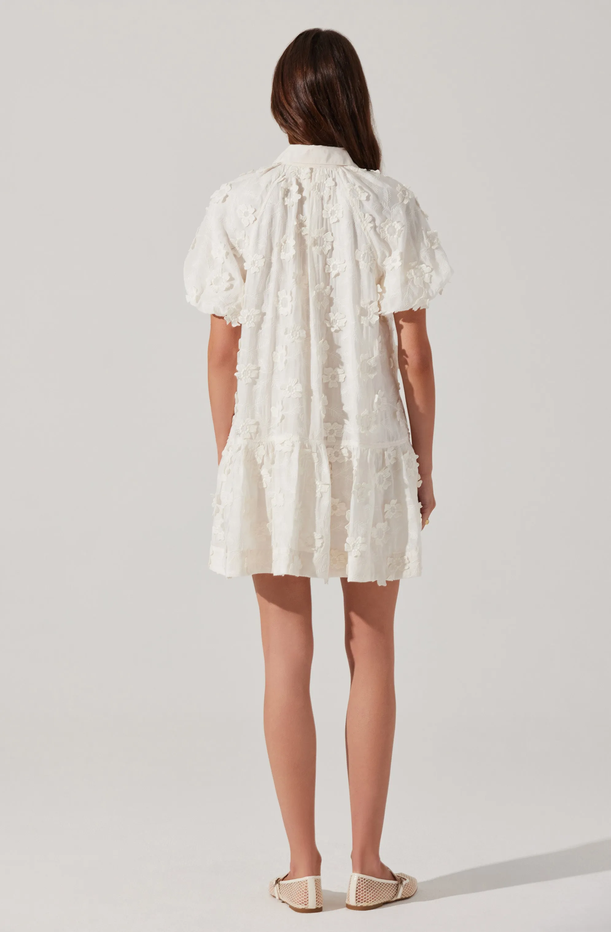 Limited Edition Aihara Floral Appliqu Dress  Last Few Pieces!