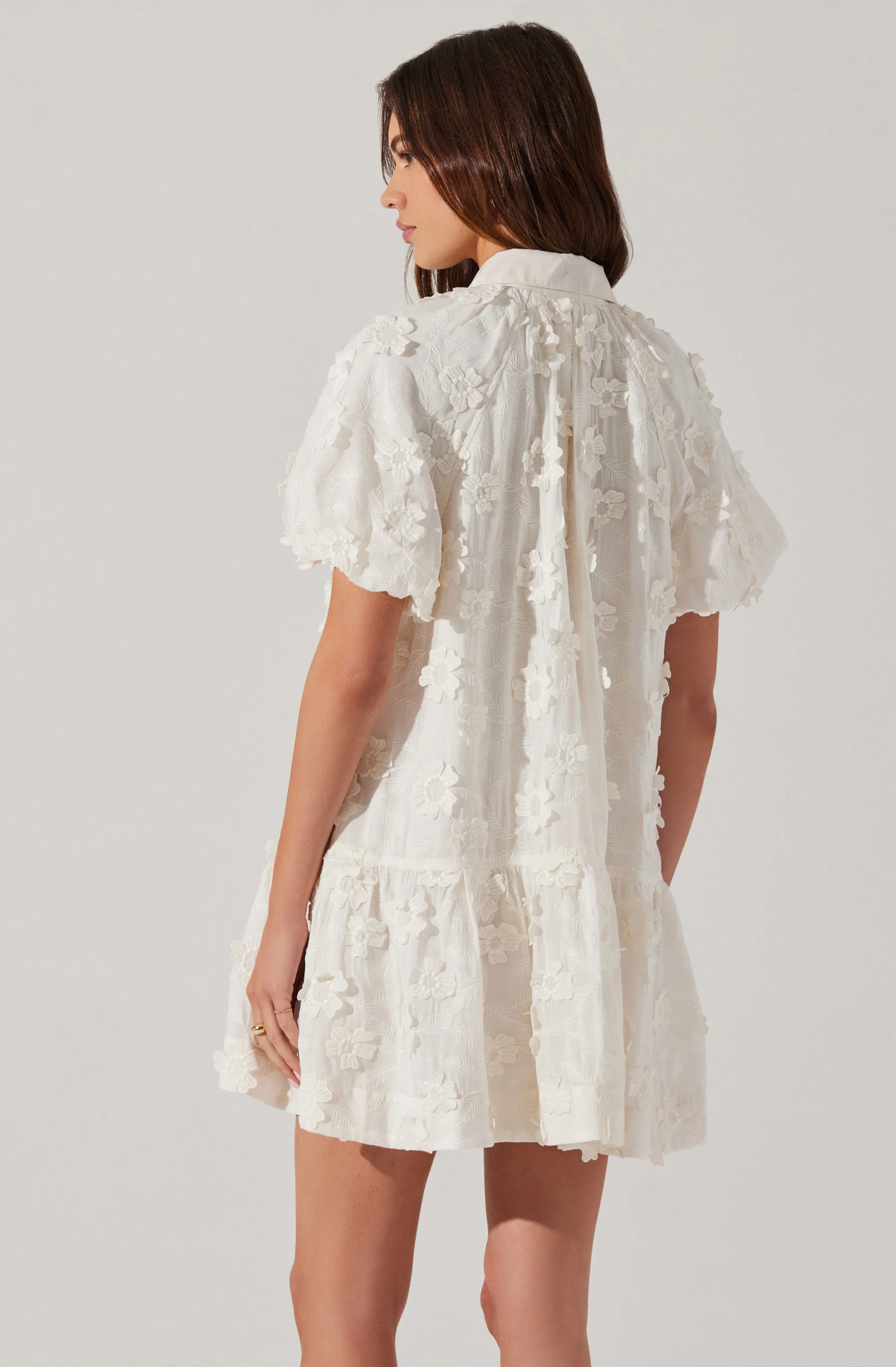 Limited Edition Aihara Floral Appliqu Dress  Last Few Pieces!