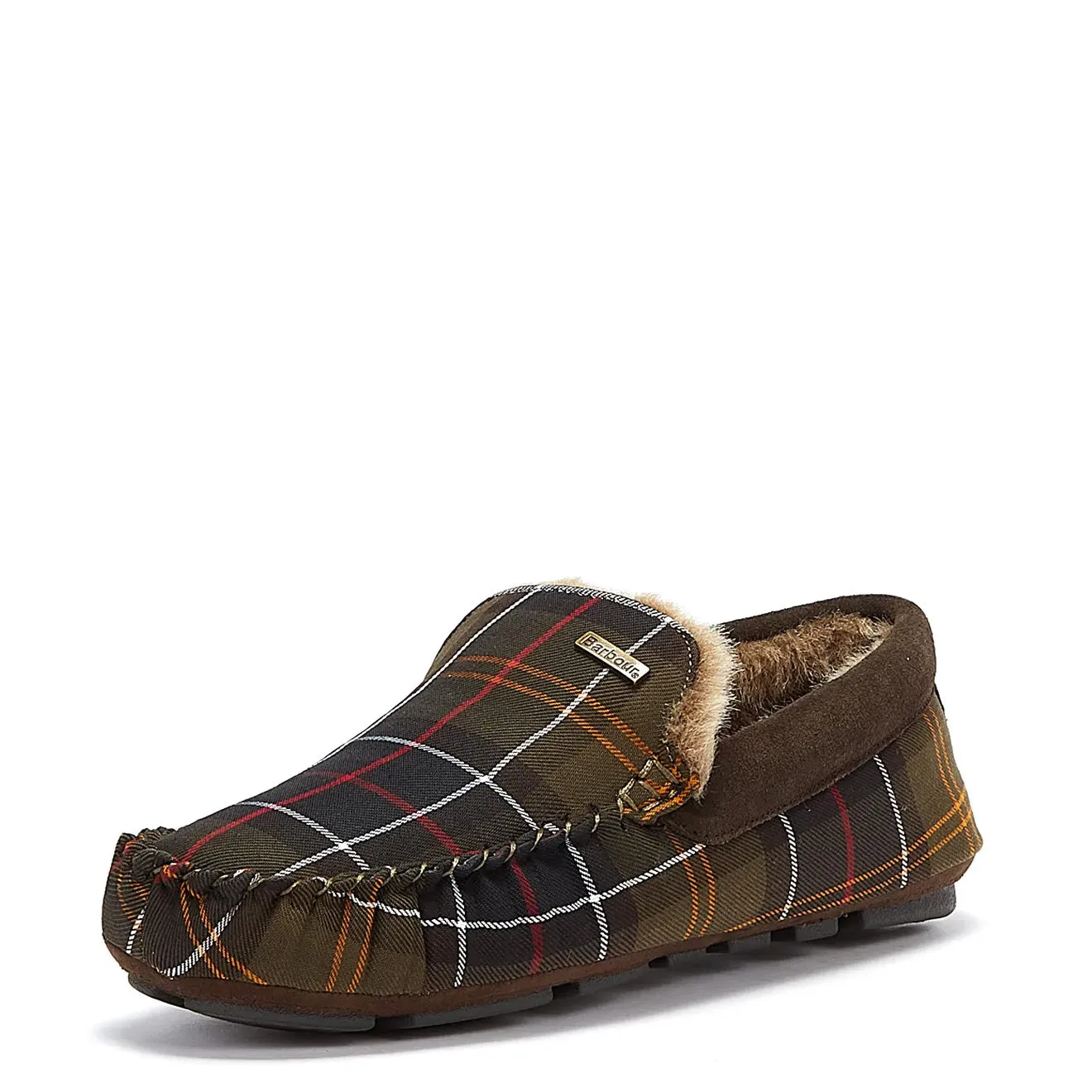 Limited Edition Barbour Monty Slippers Recycled Classic Tartan  Ends Soon!