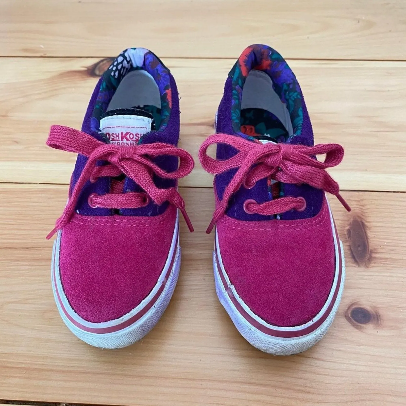 Limited Edition Vintage OshKosh B'gosh Girls Sneakers 8.5  Today Only!