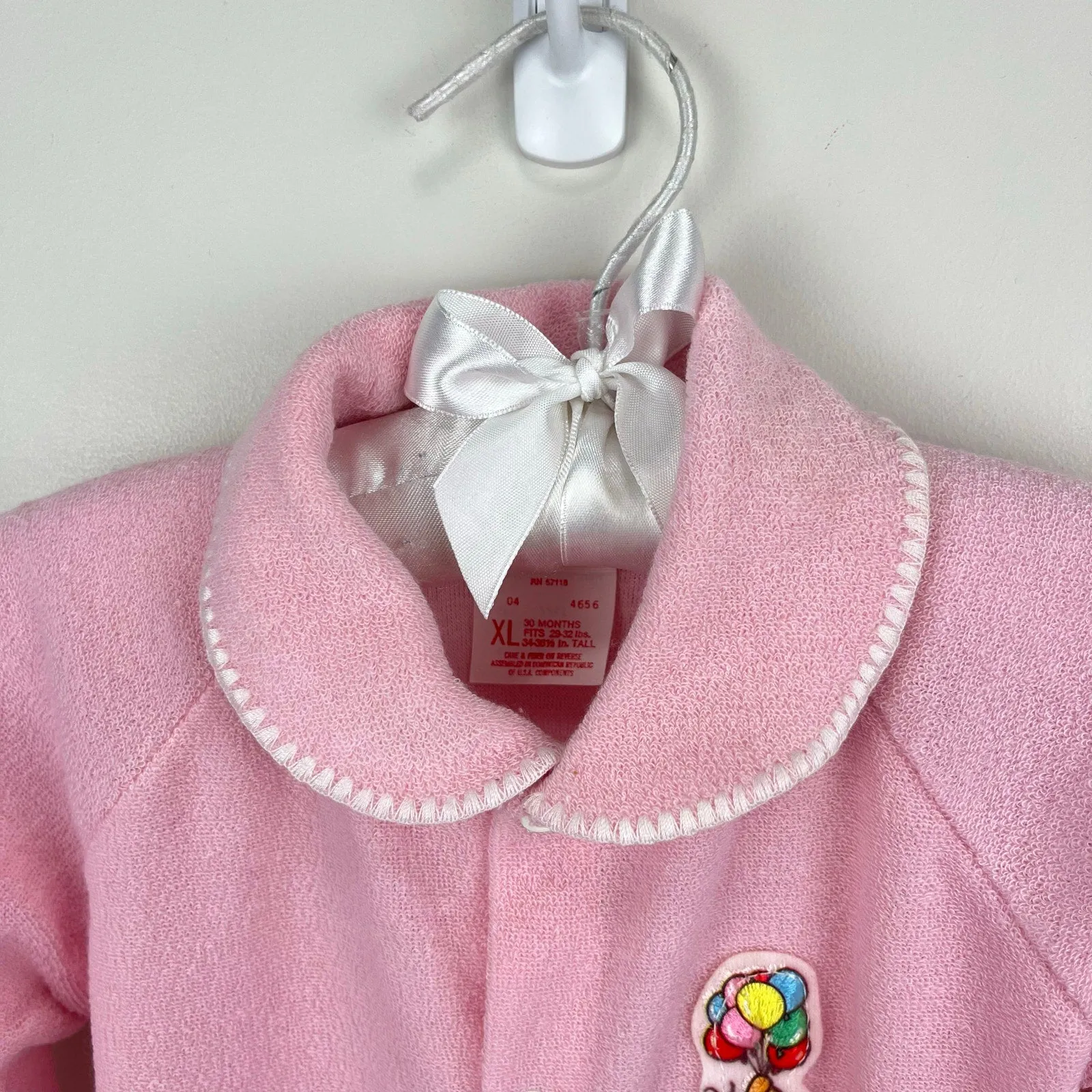 Limited Edition Vintage Winnie the Pooh Footie Pajama Sleeper XL 30 Months  Almost Sold Out!