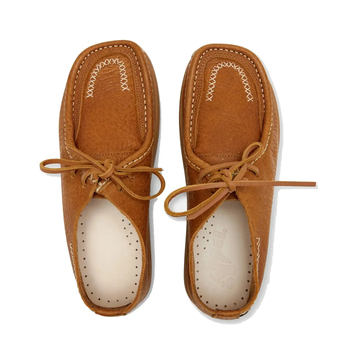 Limited Edition Yogi Womens Willard Ostrich Leather Shoe Honey  Almost Sold Out!