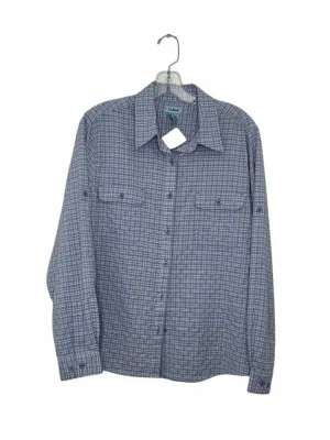 LL Bean Size Large Lt. Blue Pre-Owned Shirt- Ladies