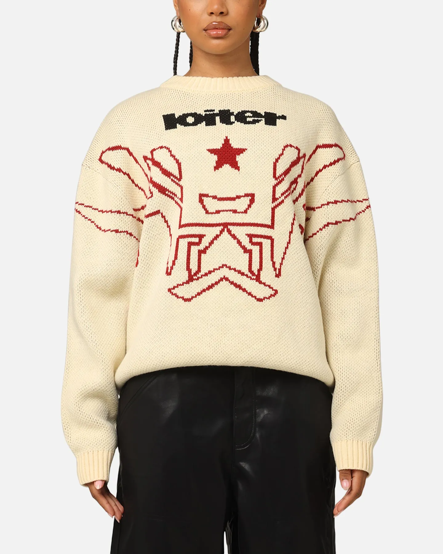Loiter Substance Knit Sweater Off White