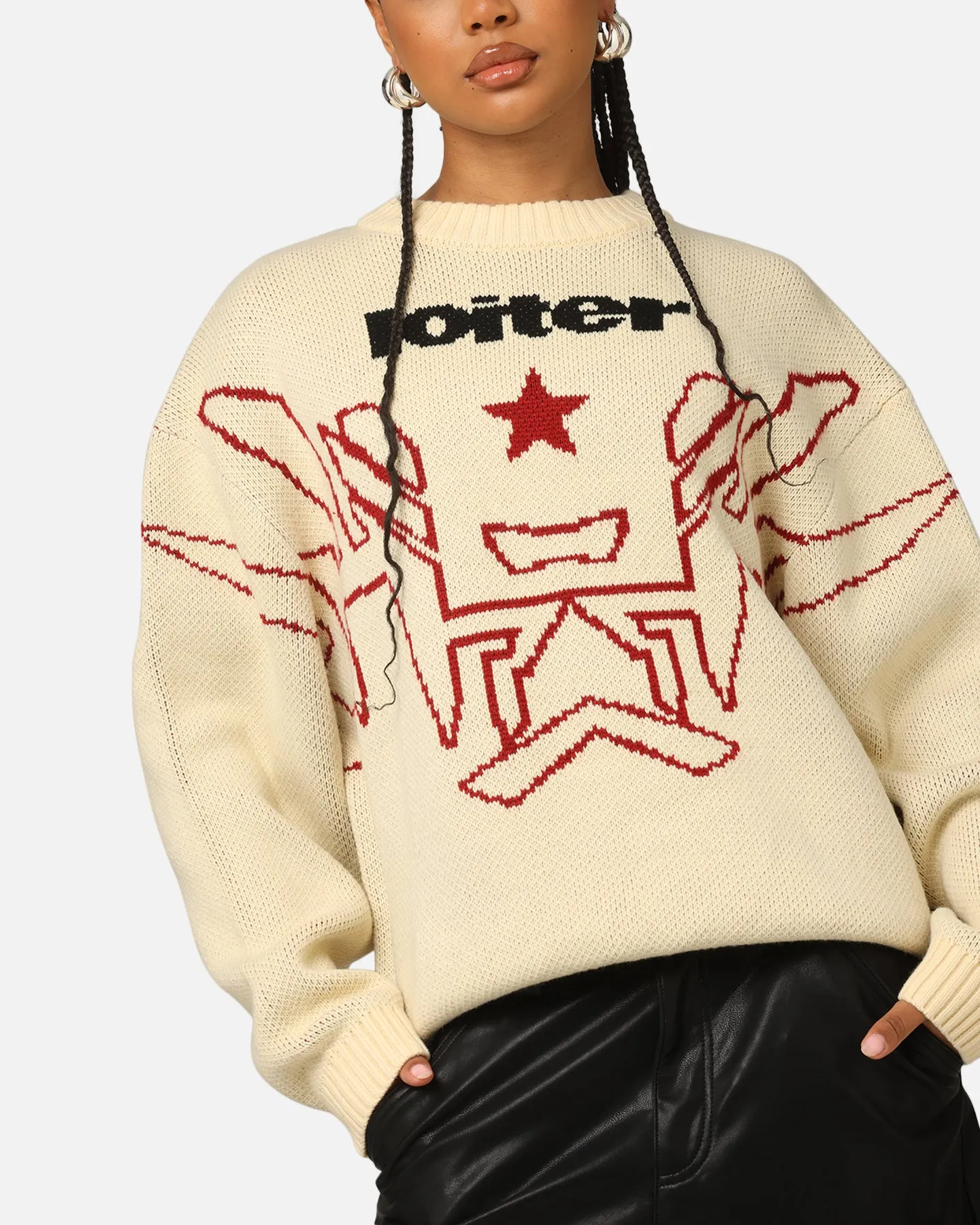 Loiter Substance Knit Sweater Off White