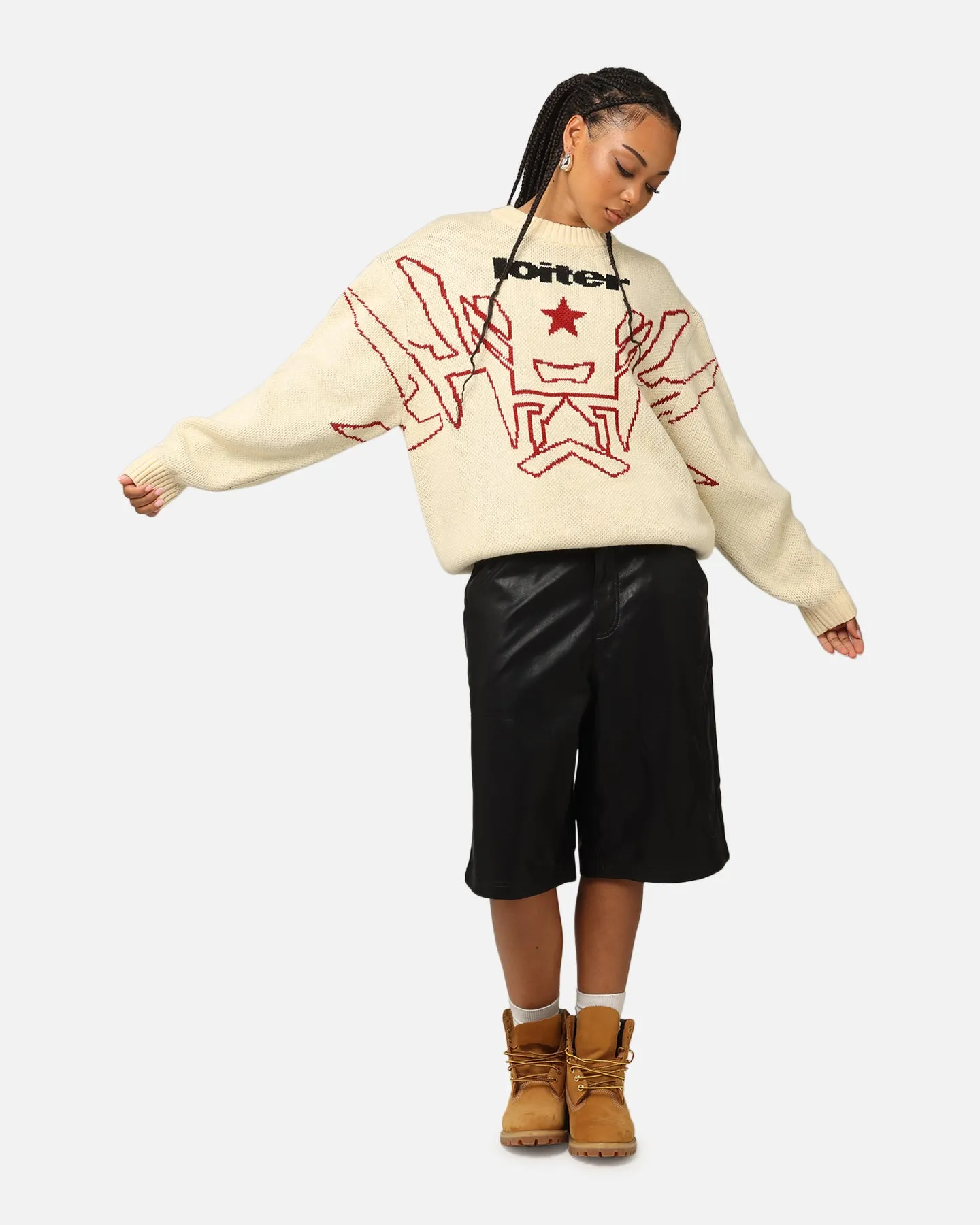 Loiter Substance Knit Sweater Off White