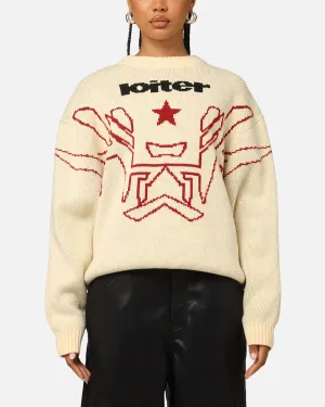 Loiter Substance Knit Sweater Off White