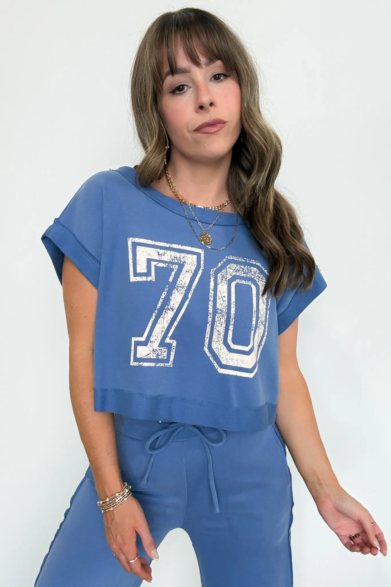 Lounge Out Loud Graphic Relaxed Fit Top - FINAL SALE