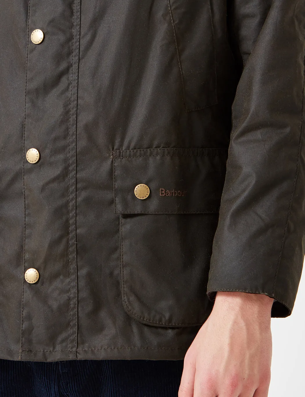 Luxury Feel Barbour Ashby Wax Jacket - Olive Green  Limited Release!