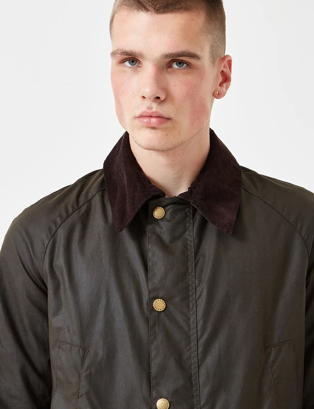 Luxury Feel Barbour Ashby Wax Jacket - Olive Green  Limited Release!
