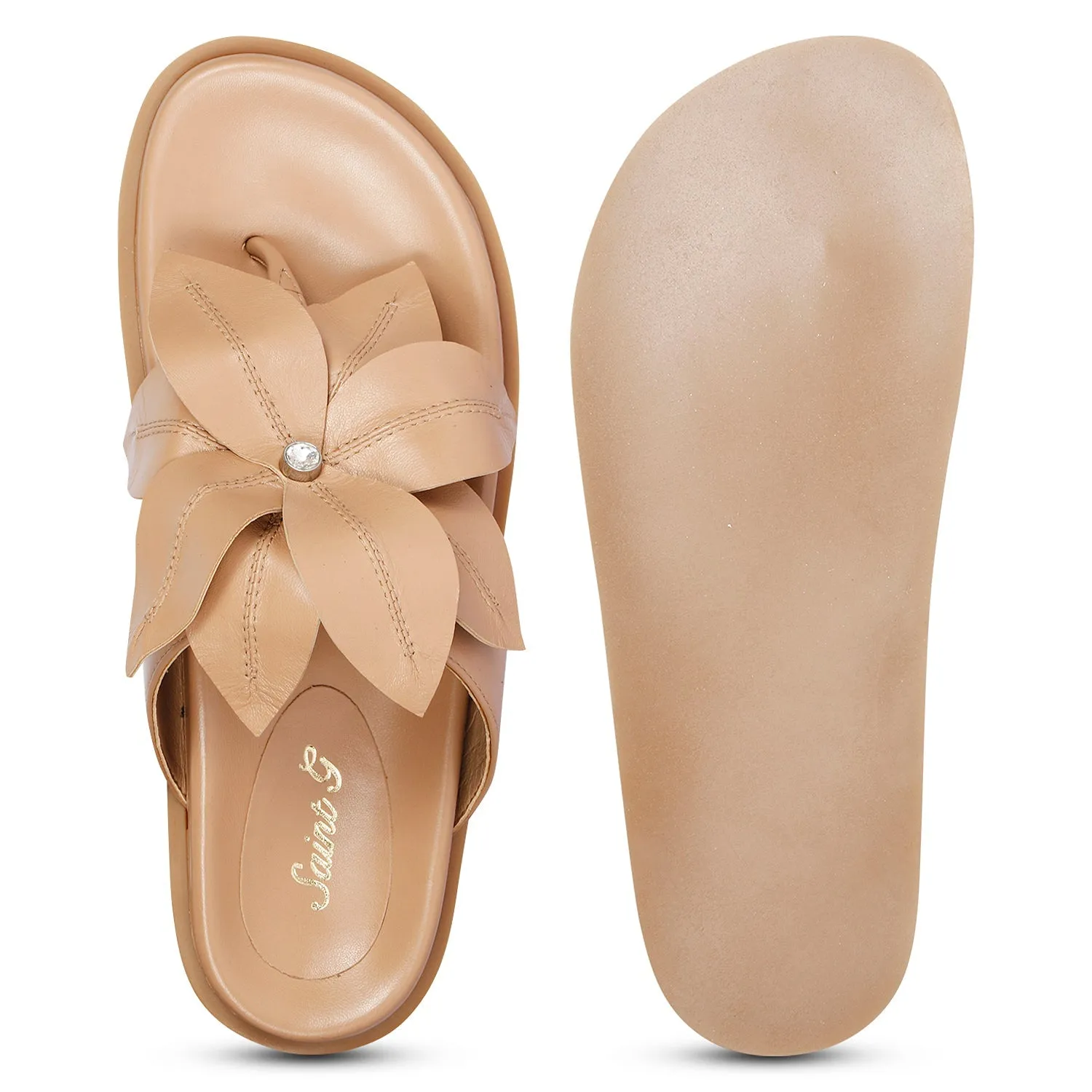 Luxury Feel Claudia Nude Sandals  Last Chance!