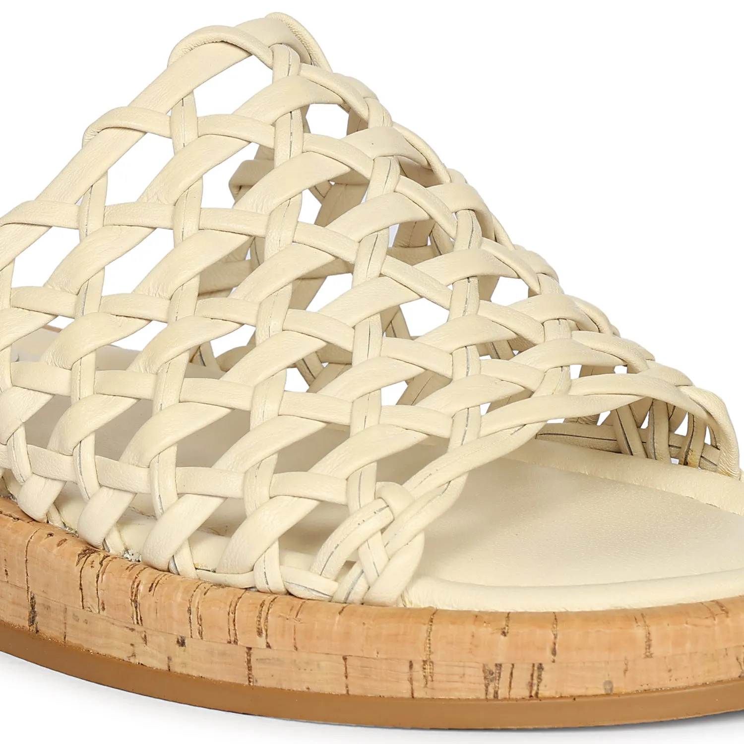 Luxury Feel Cloud - Ivory Sandals  Limited Availability!