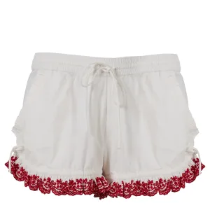 Luxury Feel Damson Madder Jenna Bloomer Cherries  Stylish & Comfortable