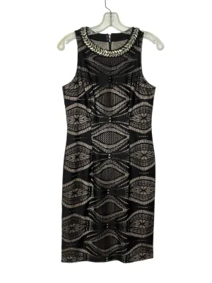 Maggy London Size 8 Black Pre-Owned Dress- Ladies