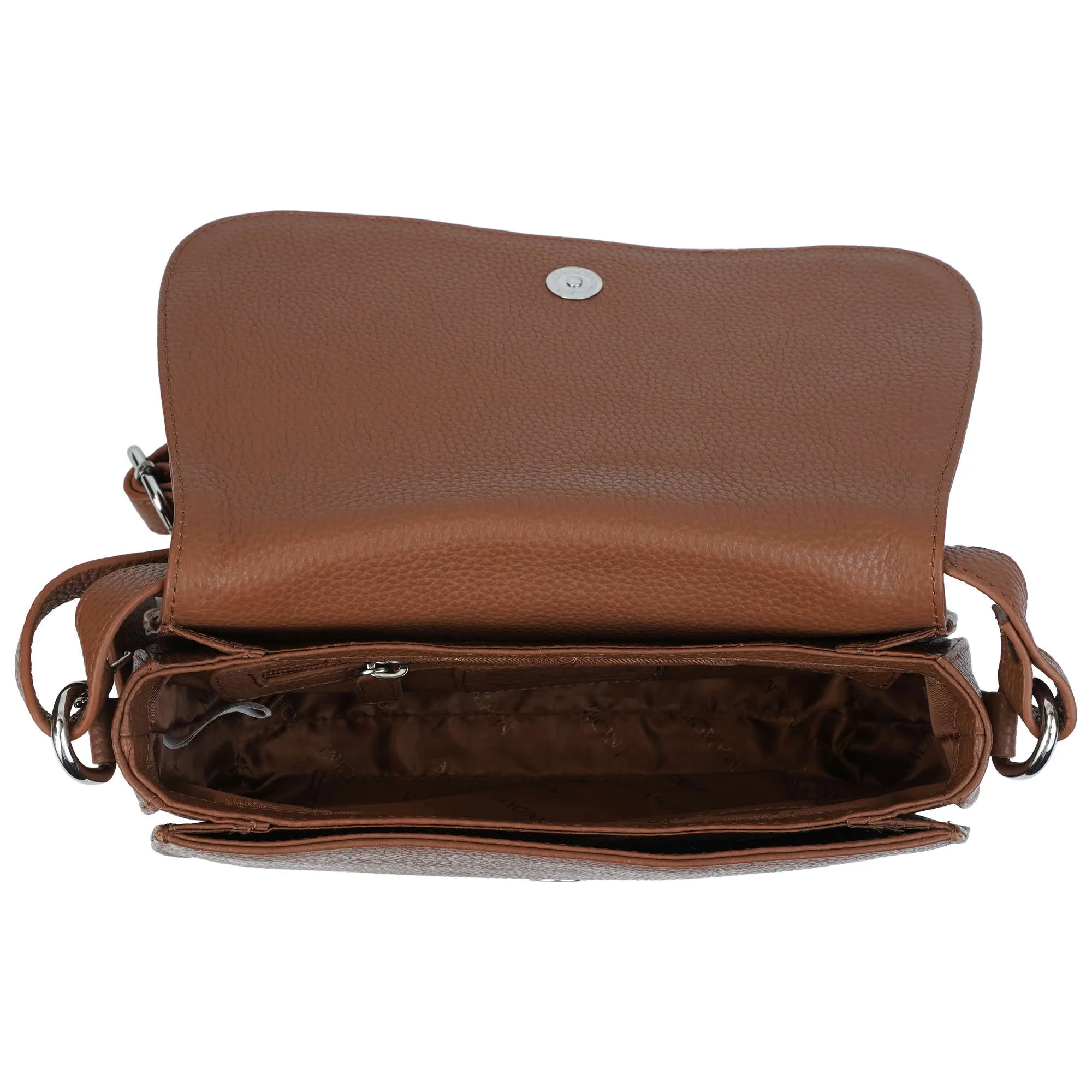 Mancini Pebbled Isabella Crossbody Handbag