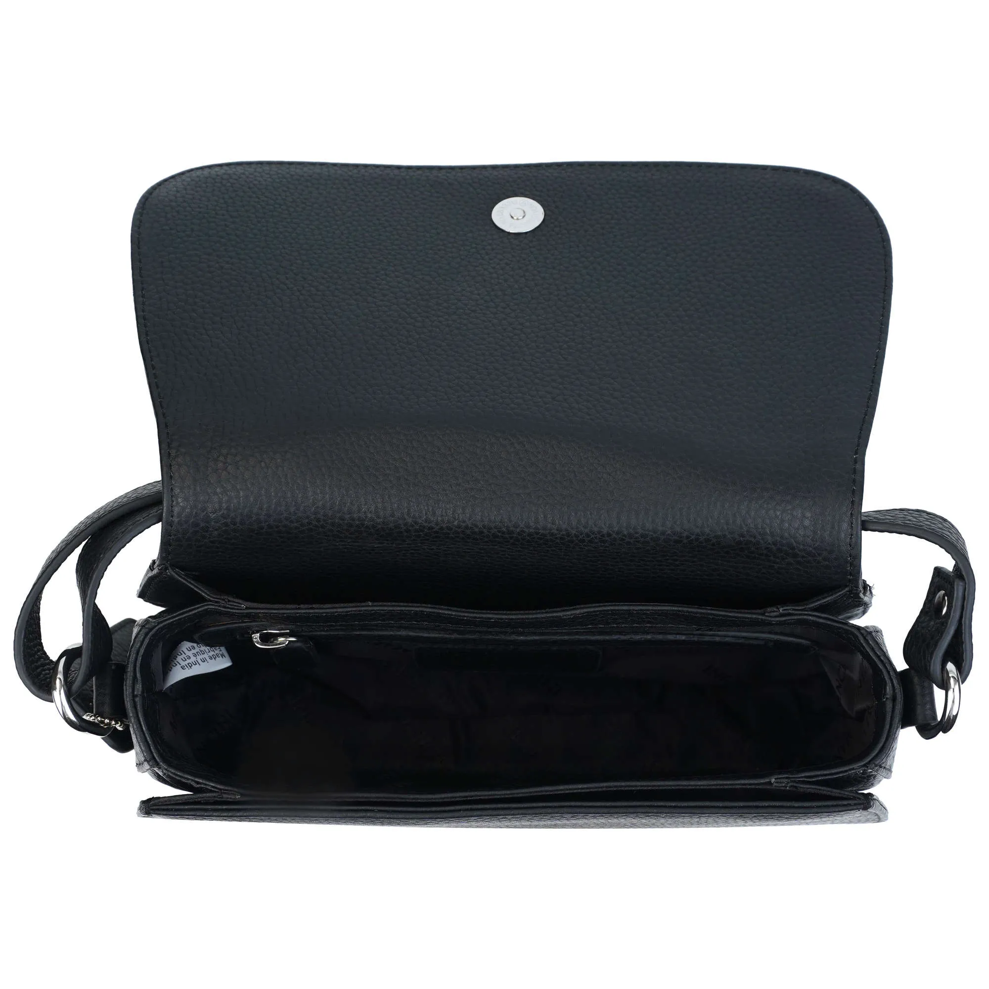 Mancini Pebbled Isabella Crossbody Handbag