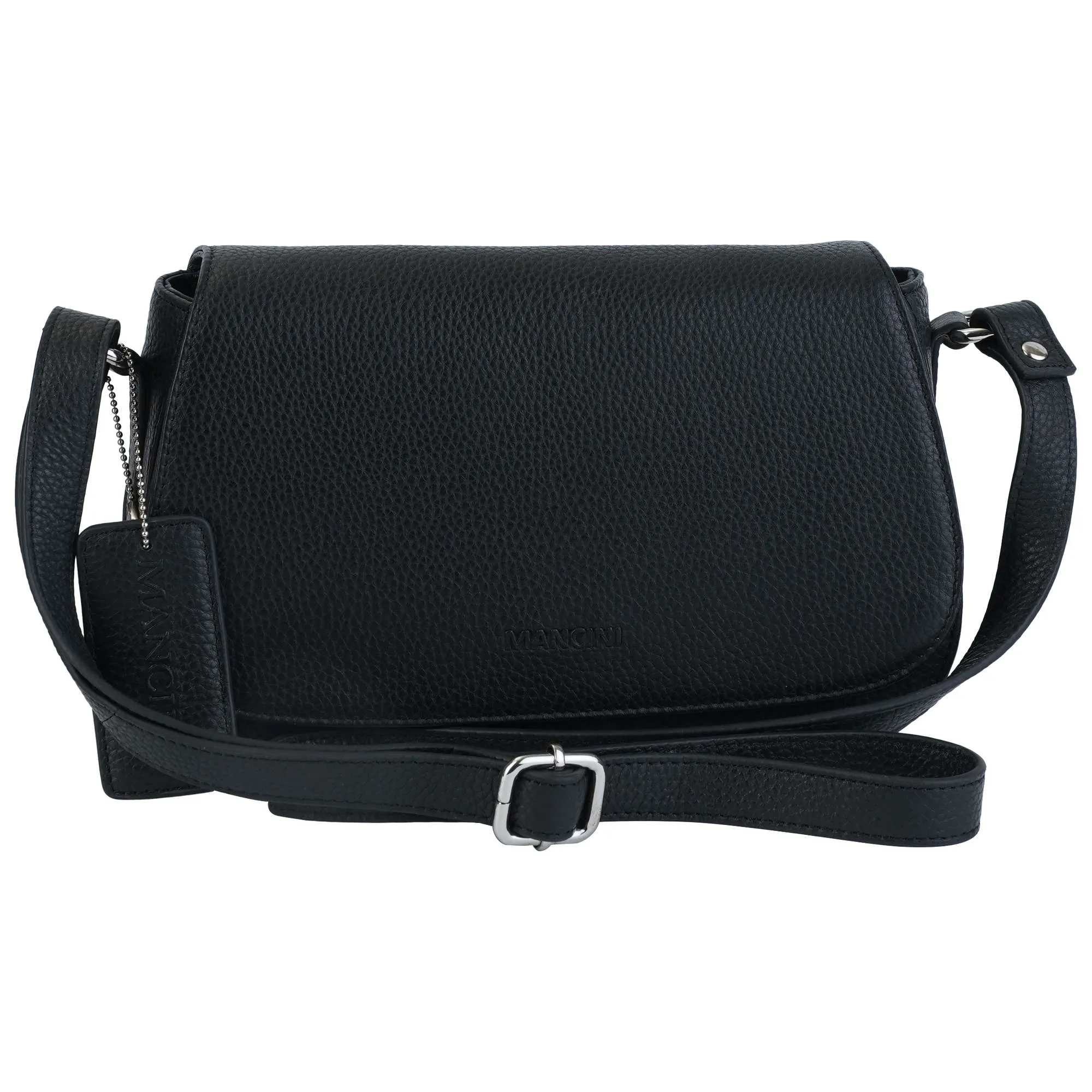 Mancini Pebbled Isabella Crossbody Handbag