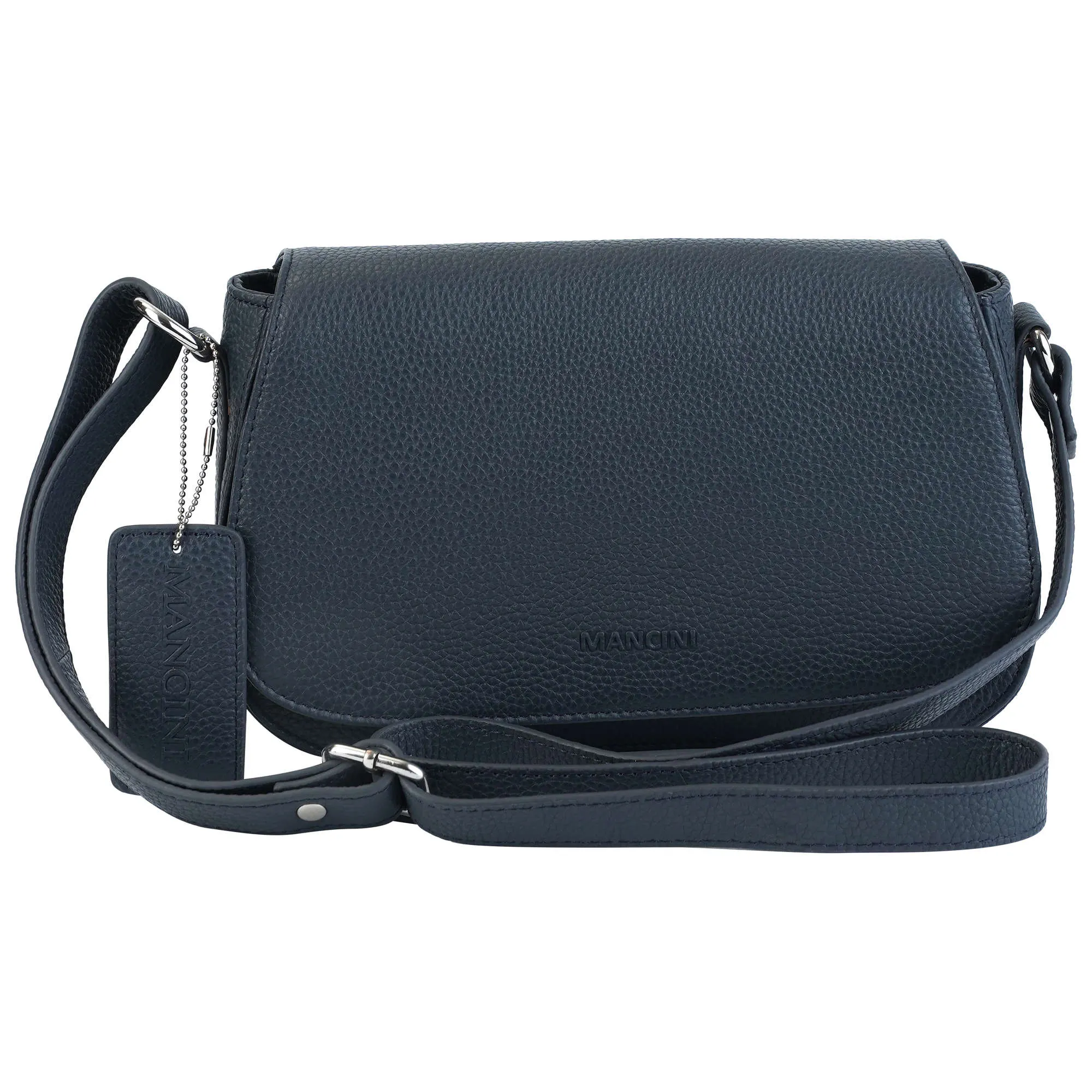 Mancini Pebbled Isabella Crossbody Handbag