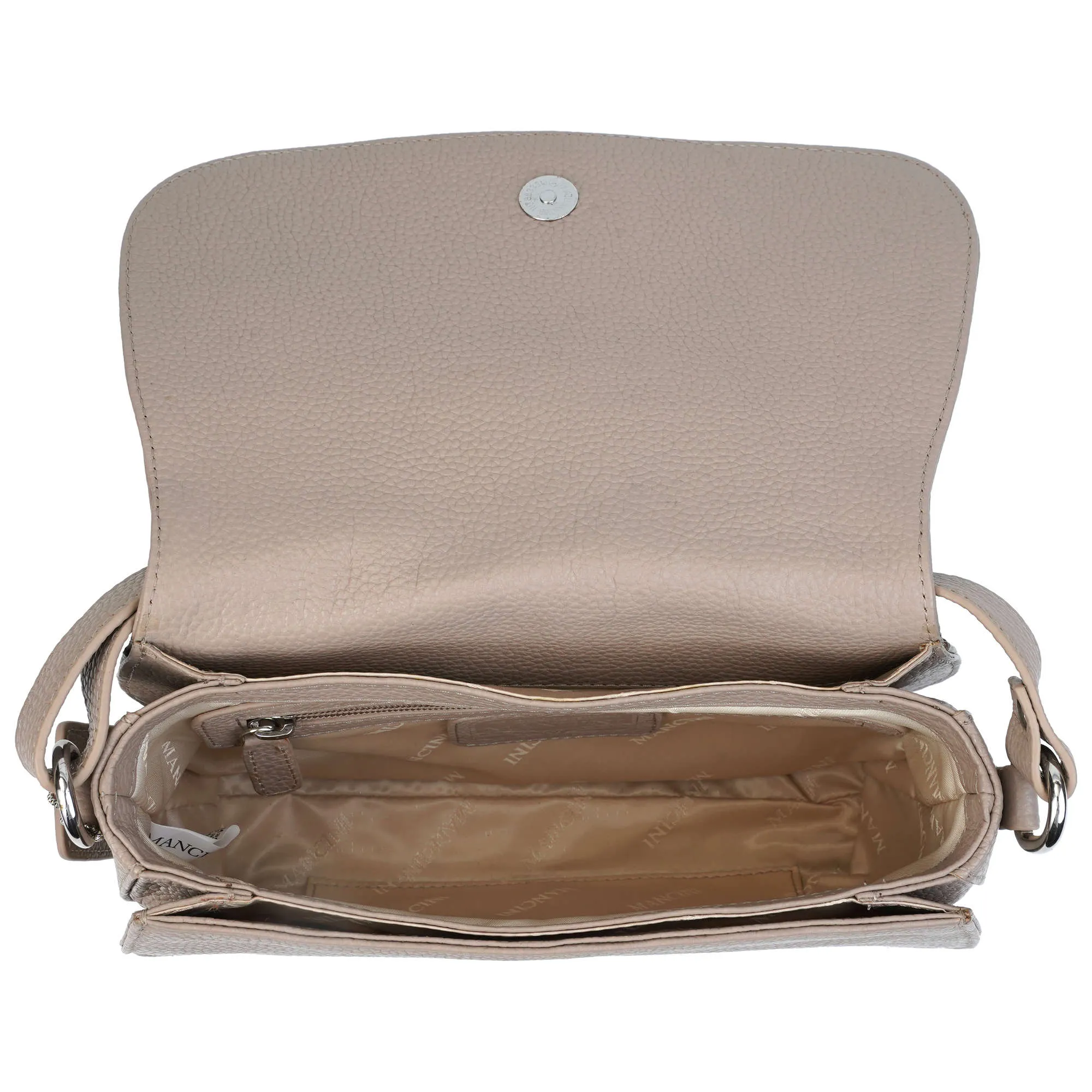 Mancini Pebbled Isabella Crossbody Handbag