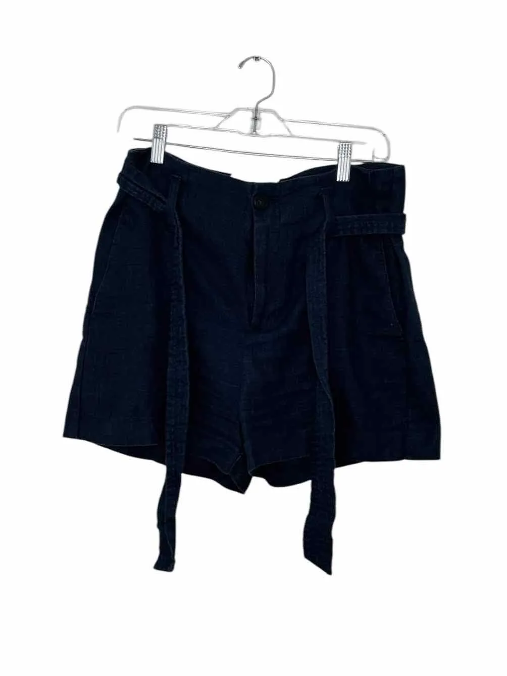Mango Size 8 Blue Pre-Owned Shorts- Ladies