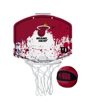 Miami Heat Wilson NBA Mini Basketball Hoop