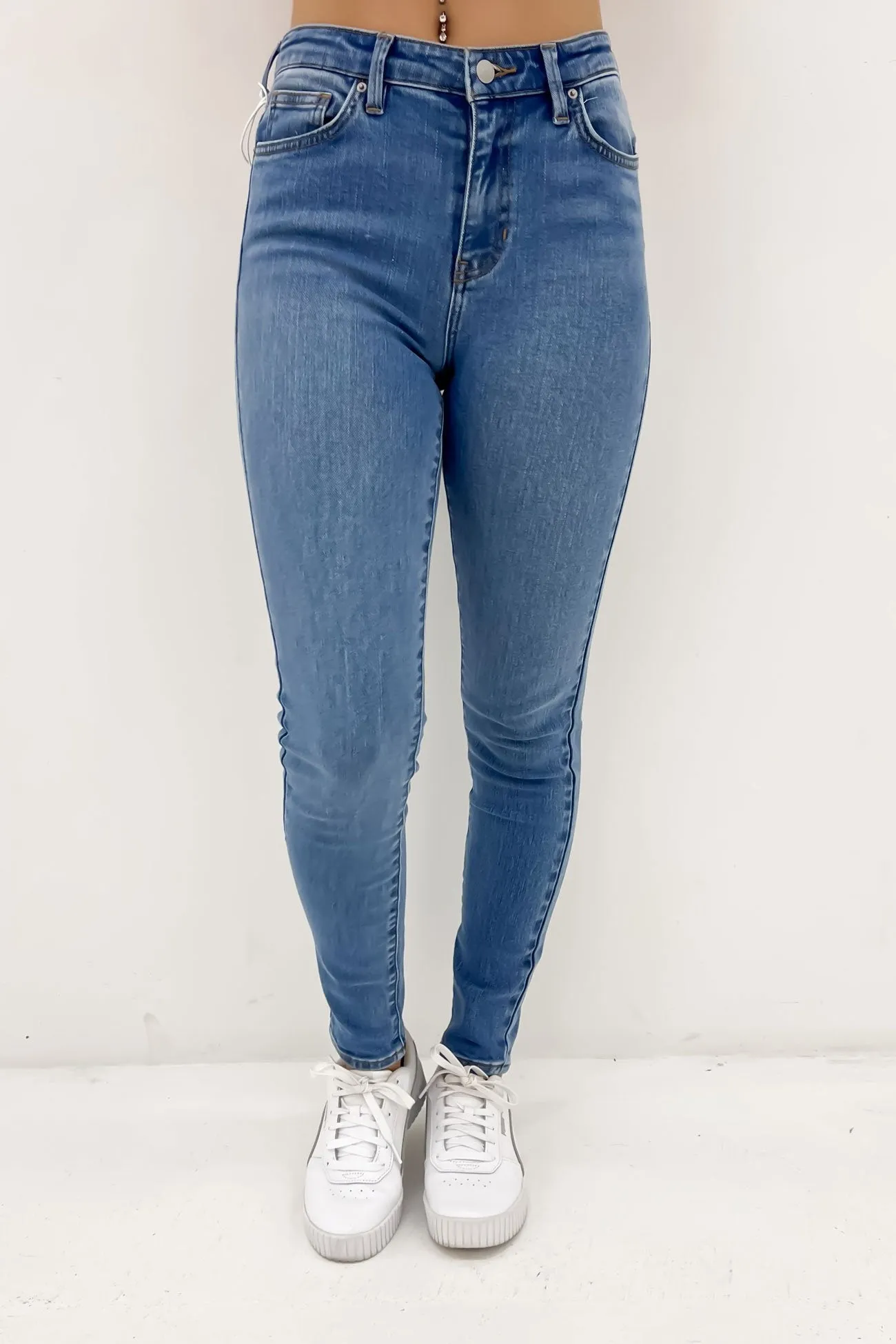 Mid Ankle Skimmer Jean Mystic Indigo